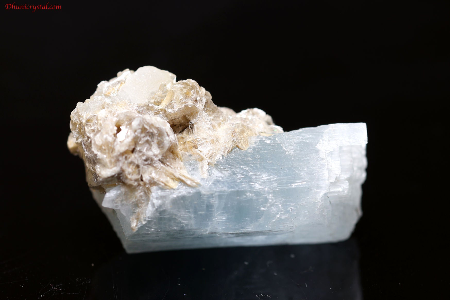 アクアマリン結晶＆マイカ(A295) – Dhuni Crystal（ドゥニクリスタル）