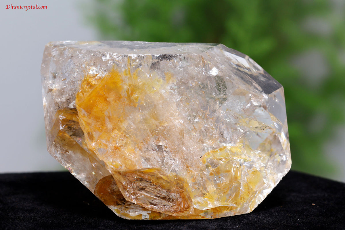 ゴールデン・ハーキマーダイヤモンド原石
