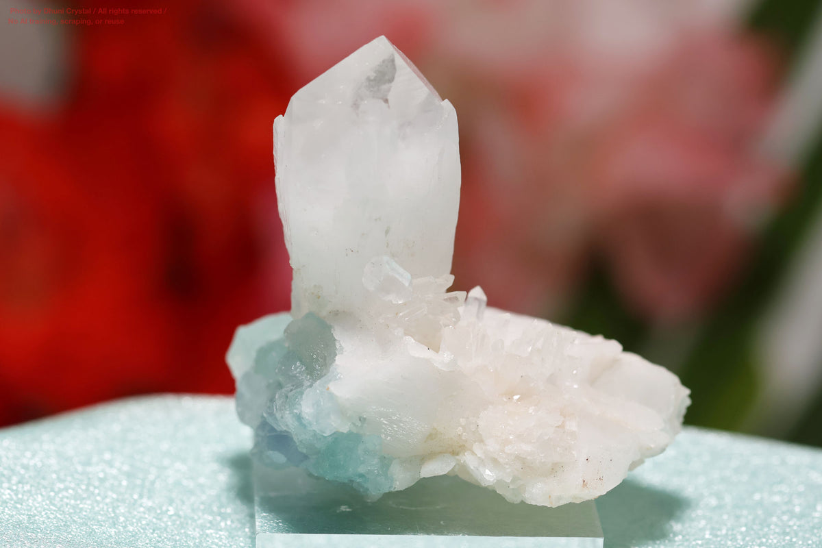 フローライト＆水晶