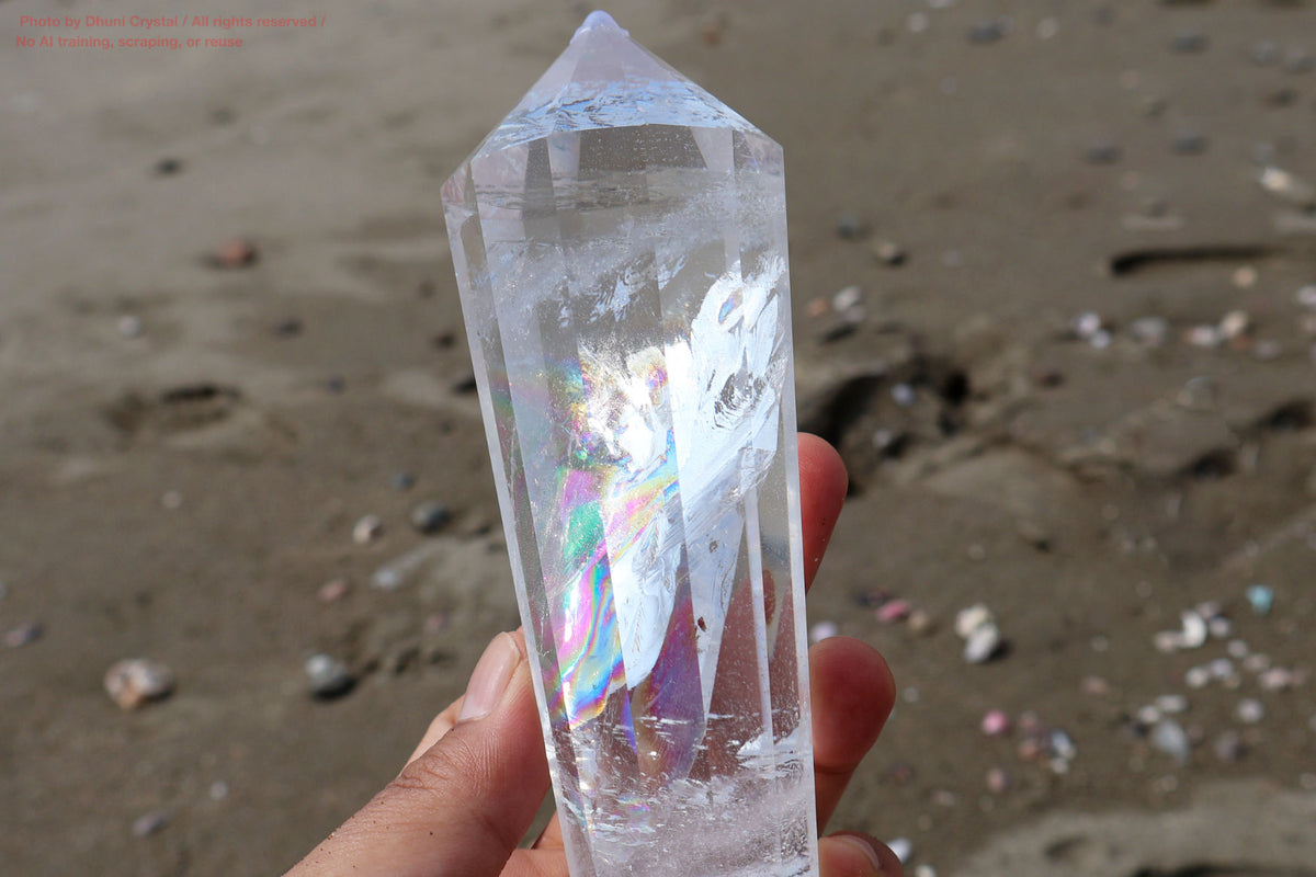 極虹レムリアンシード・マスターヴォーゲル水晶