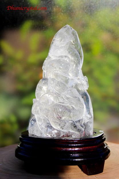 水晶の龍