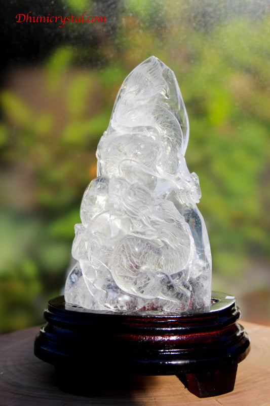 水晶の龍