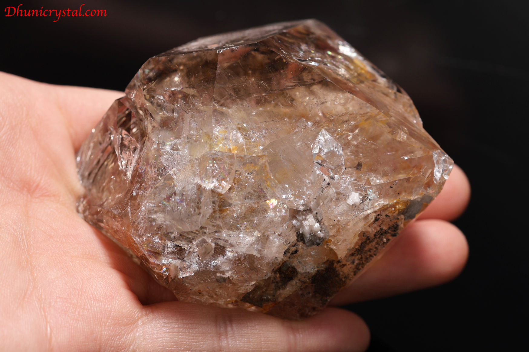 美✨希少✨AAAA NYハーキマーダイヤモンド エレスチャル✨アヴァンダンスの光 ハーキマーダイヤモンド エレスチャルクォーツ |アースリバー公式ストア