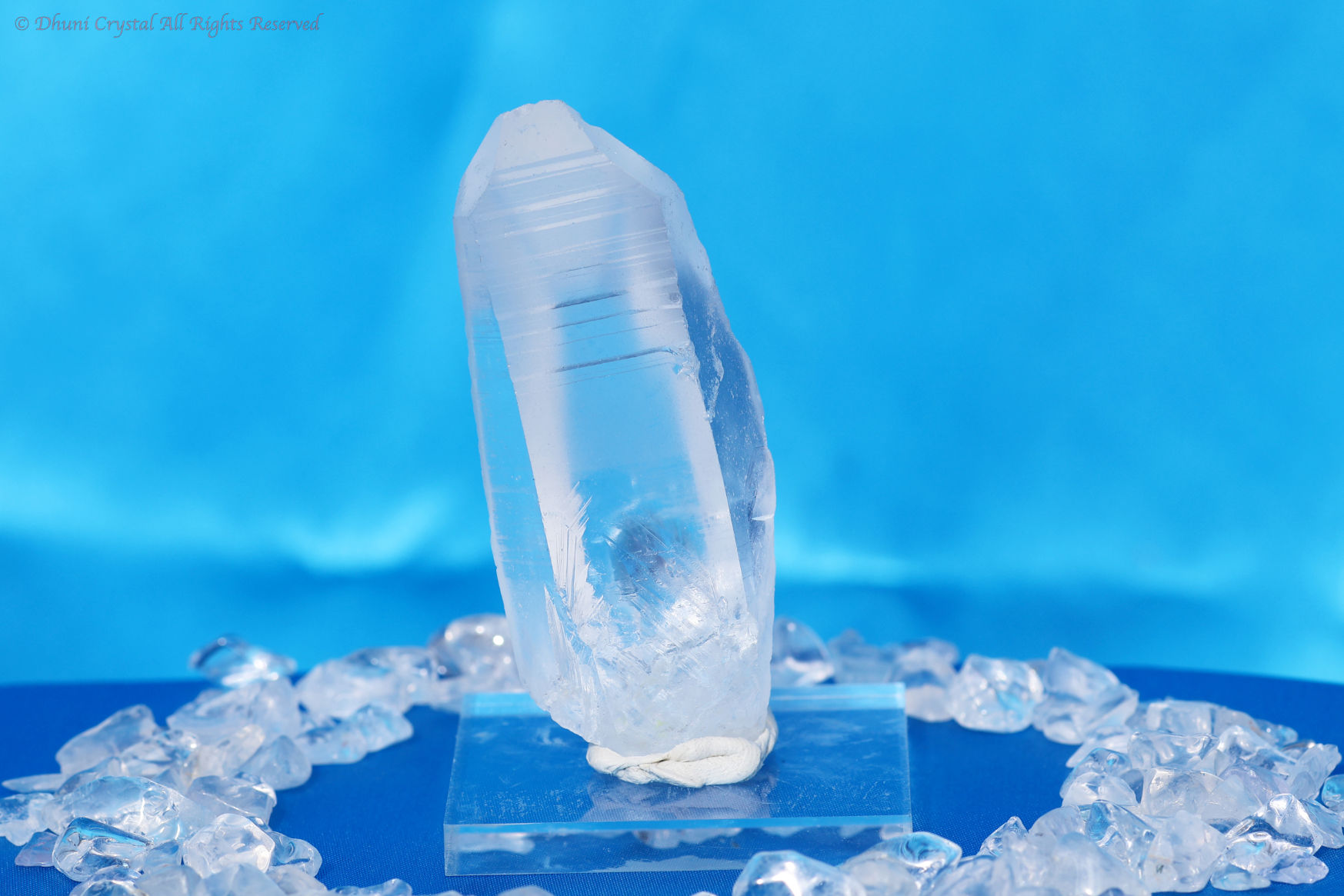 一点物】レムリアンシードクリスタル原石｜成長線が刻まれた高波動の