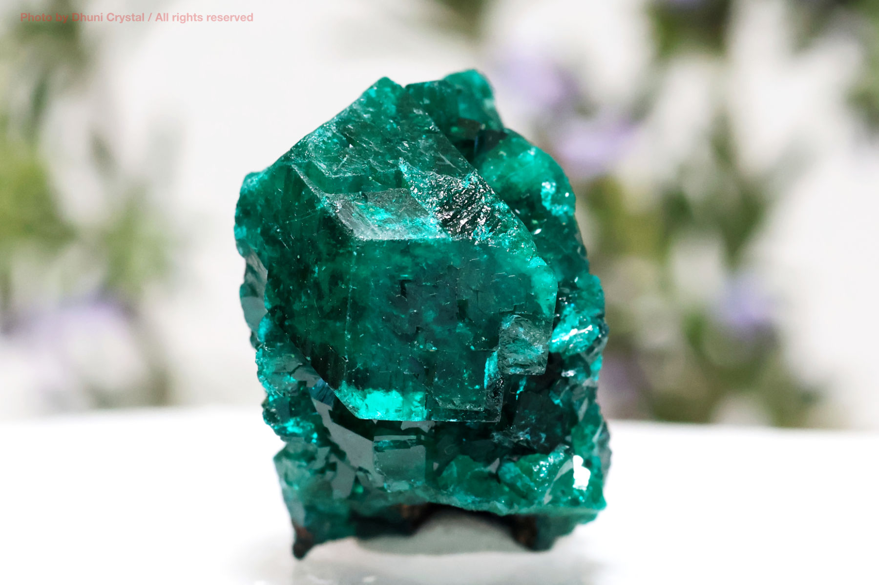 ダイオプテーズ結晶の画像