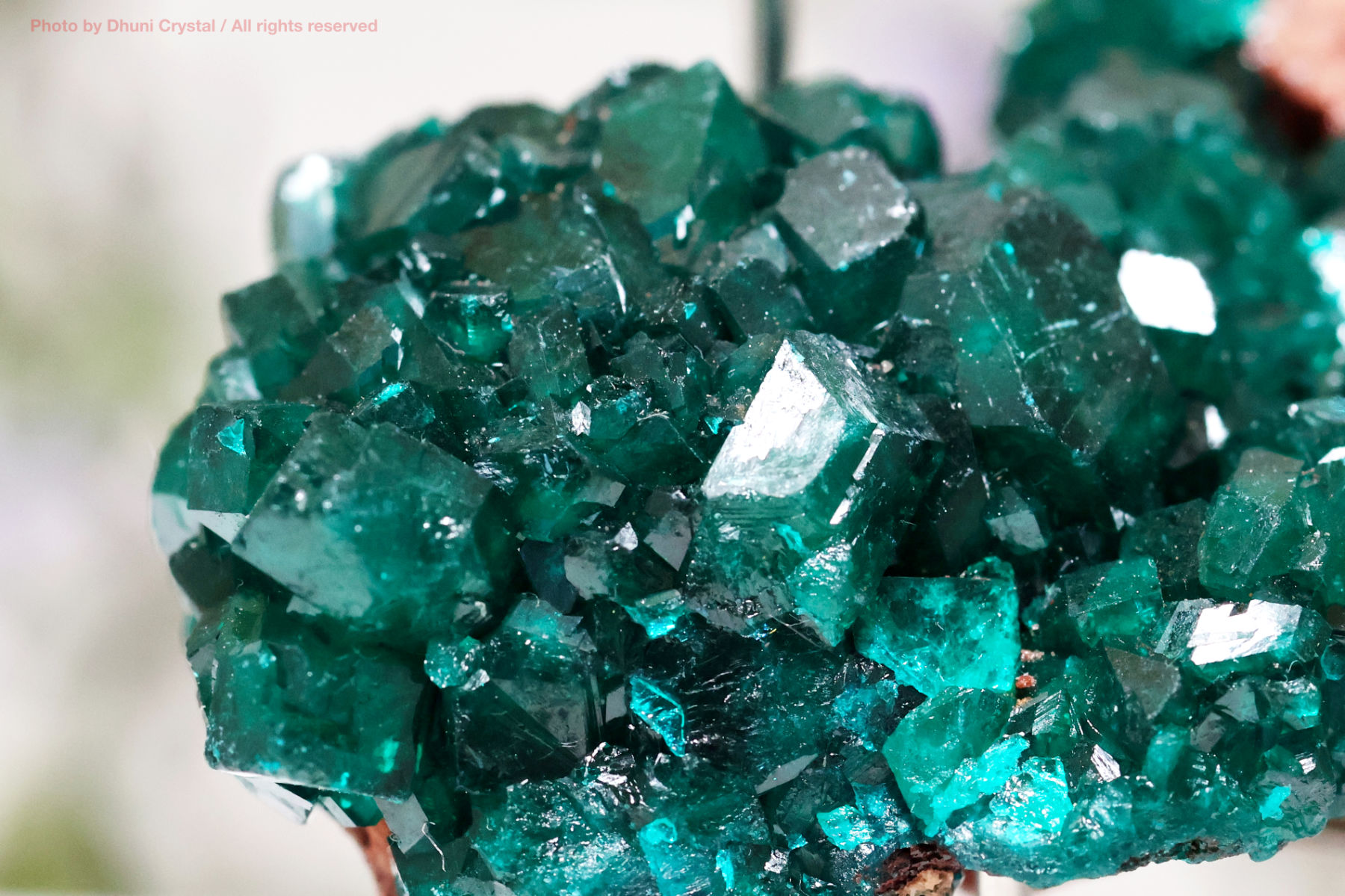 ダイオプテーズ結晶の画像