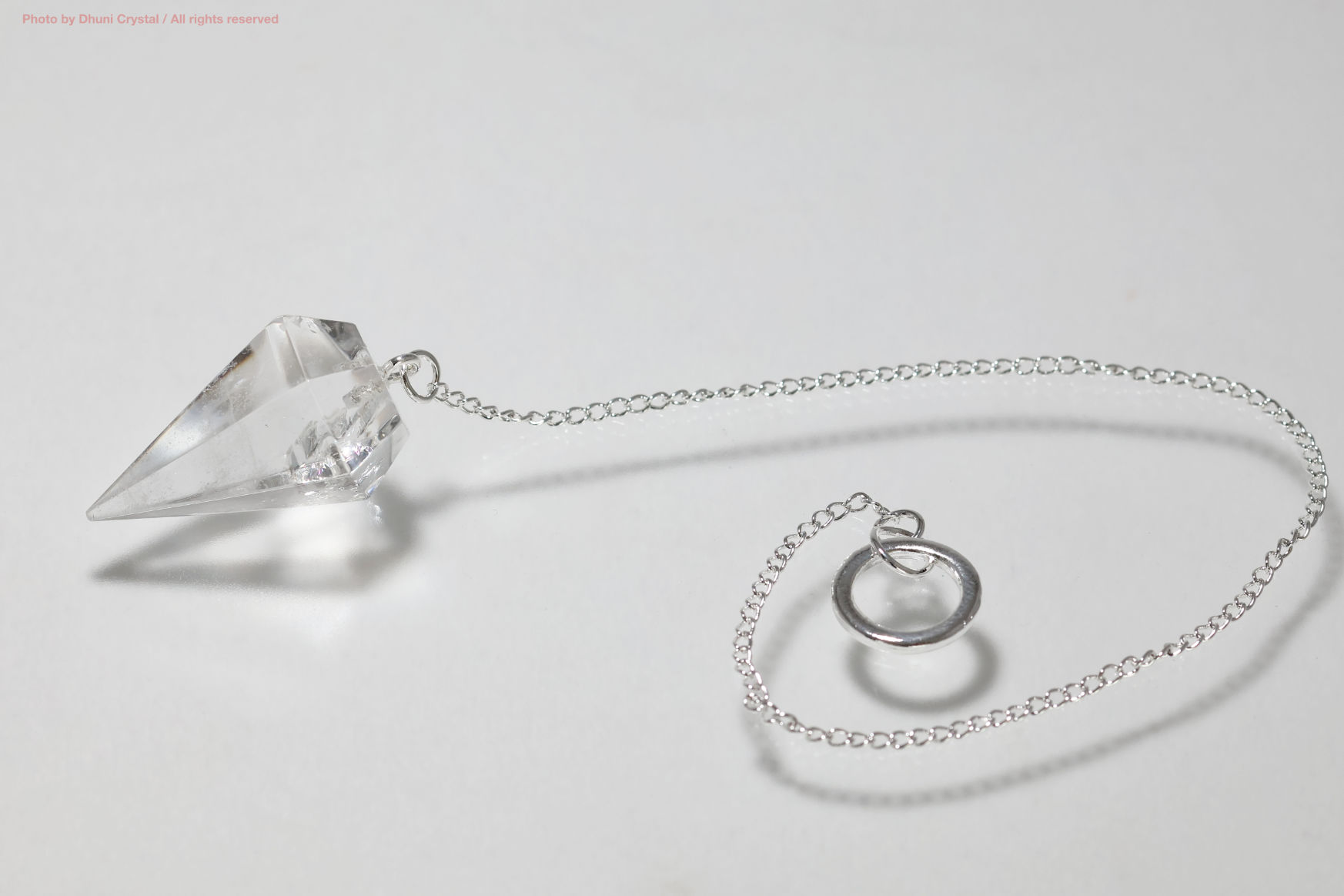 ブラジル産 水晶ペンジュラム クリアクォーツ 振り子 ダウジング用