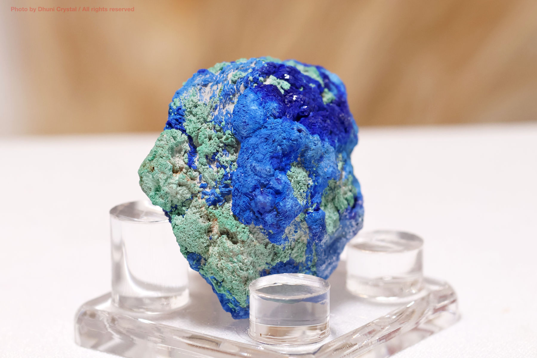 アズライト 原石 深い群青の天然石 銅鉱物標本