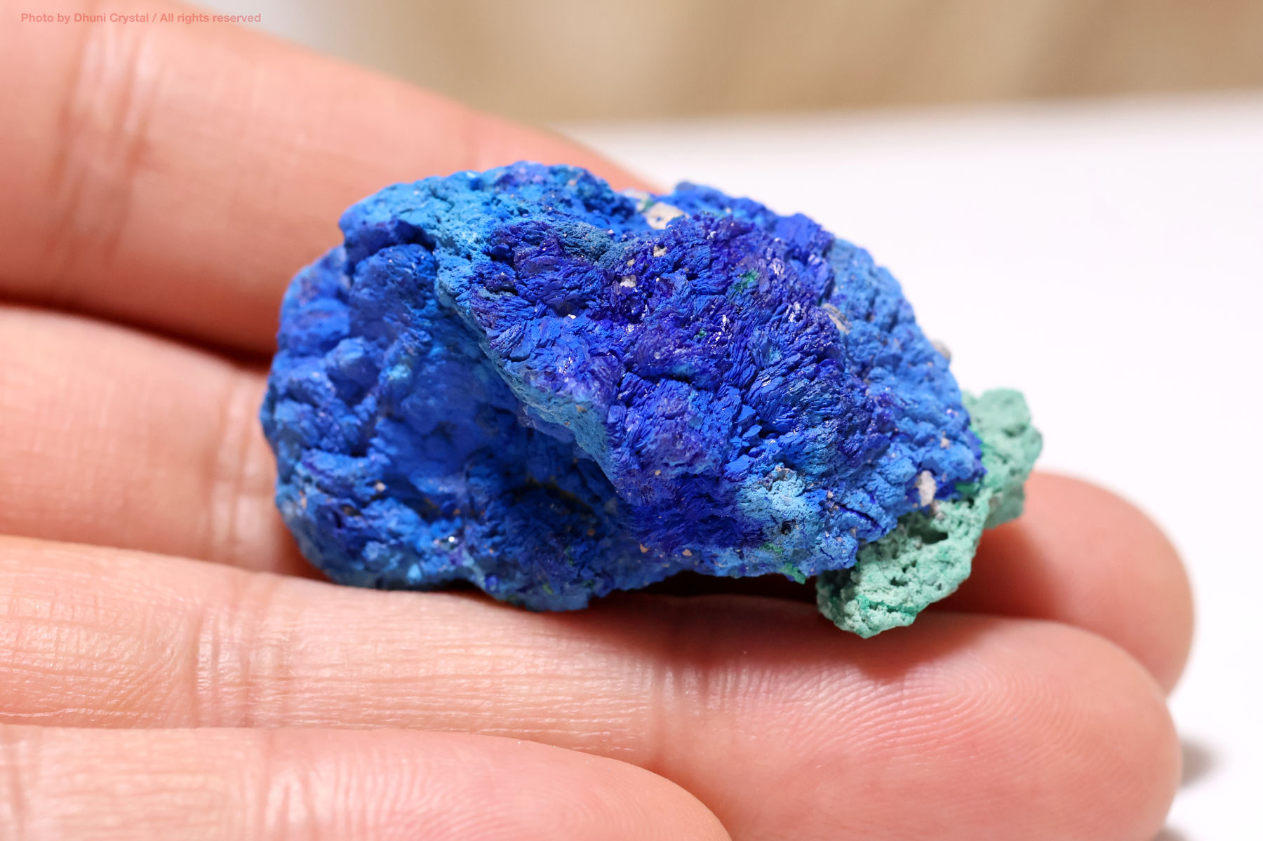 アズライト 原石 深い群青の天然石 銅鉱物標本