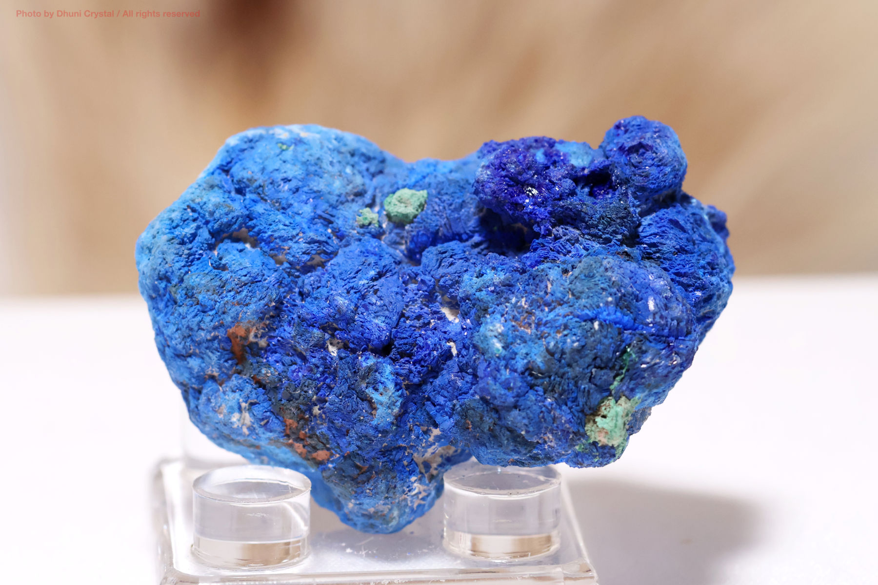 アズライト 原石 深い群青の天然石 銅鉱物標本