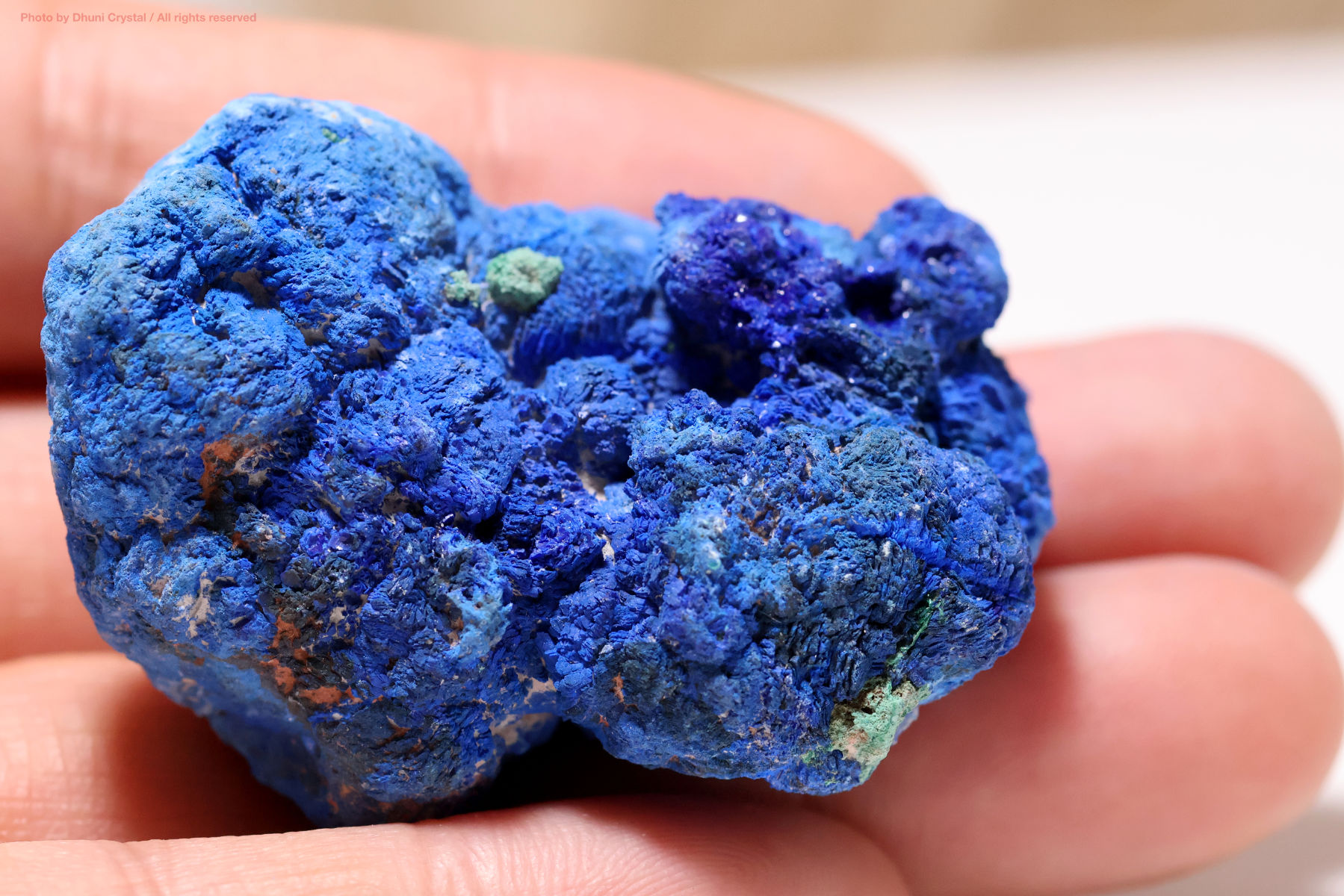 アズライト 原石 深い群青の天然石 銅鉱物標本