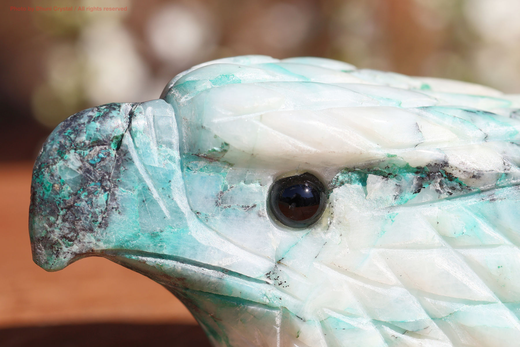 ジェムシリカ・イーグルカービングの画像