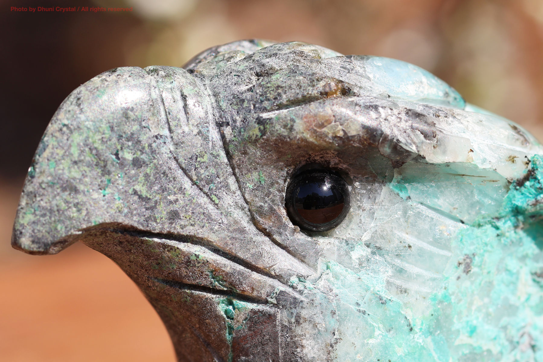 ジェムシリカ・イーグルカービングの画像