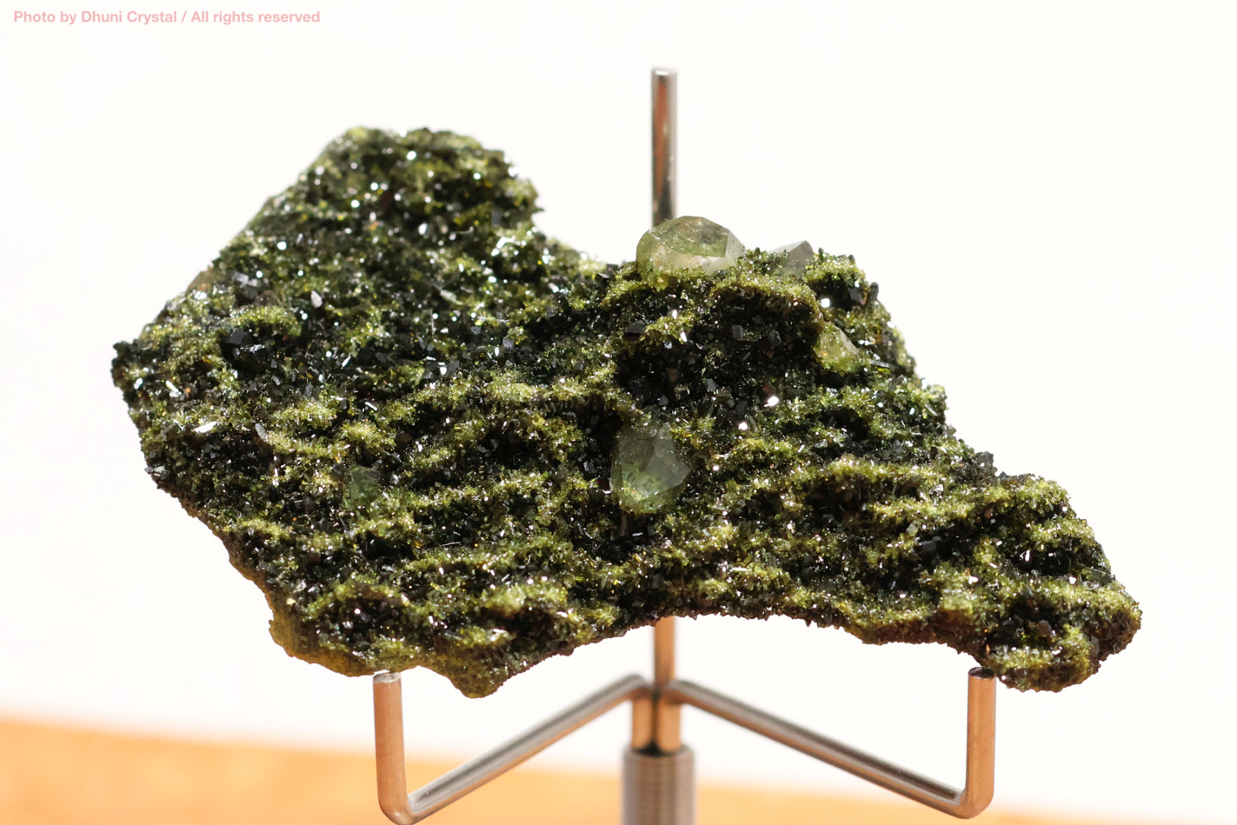 フェアリーフォレストクォーツ/エピドート&水晶の画像” loading=