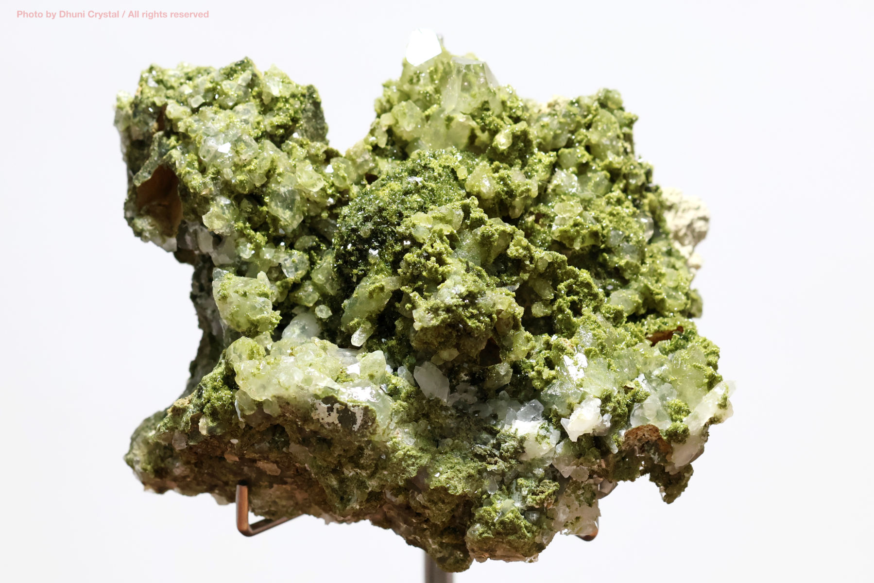 フェアリーフォレストクォーツ/エピドート&水晶の画像” loading=