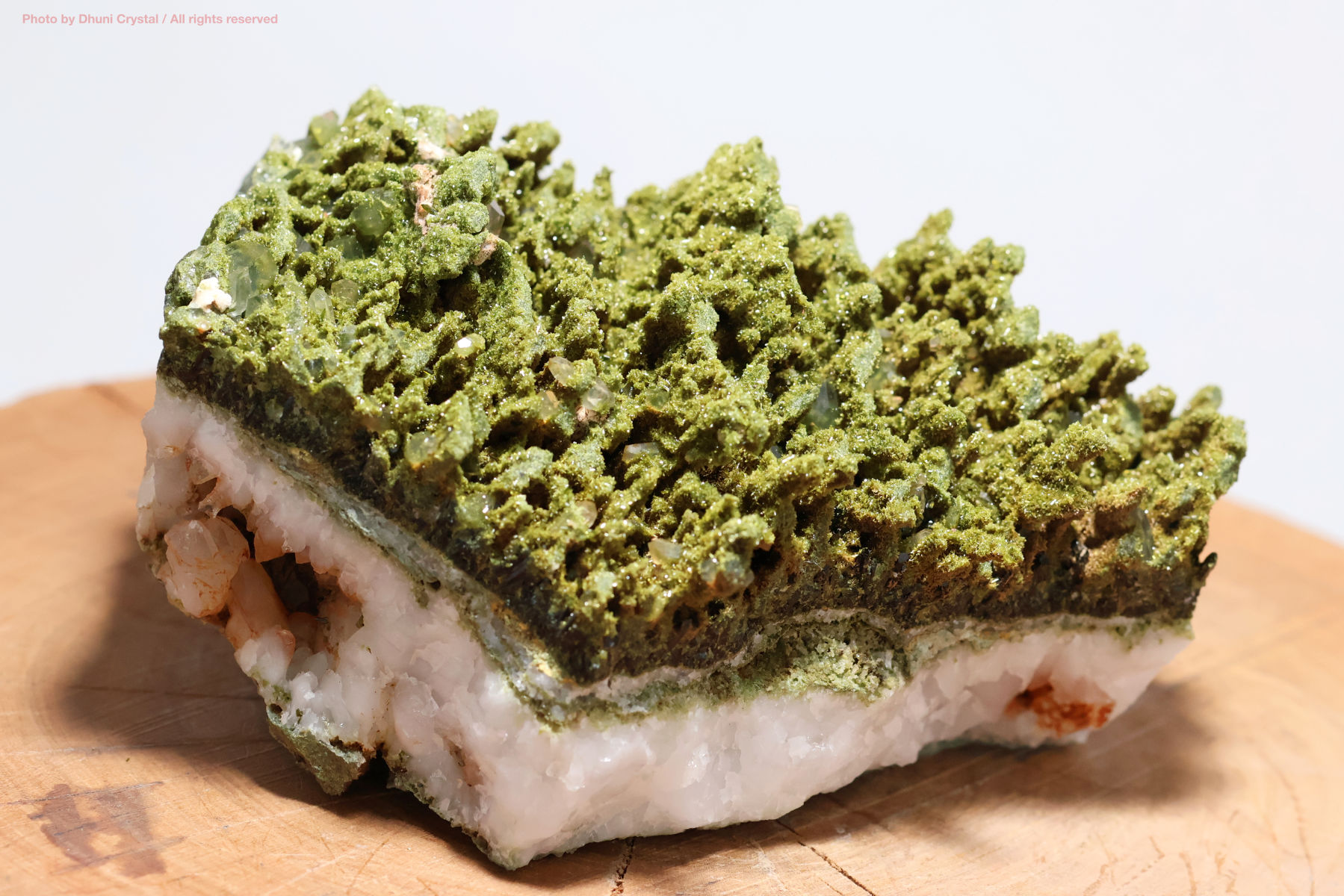 フェアリーフォレストクォーツ/エピドート&水晶の画像” loading=