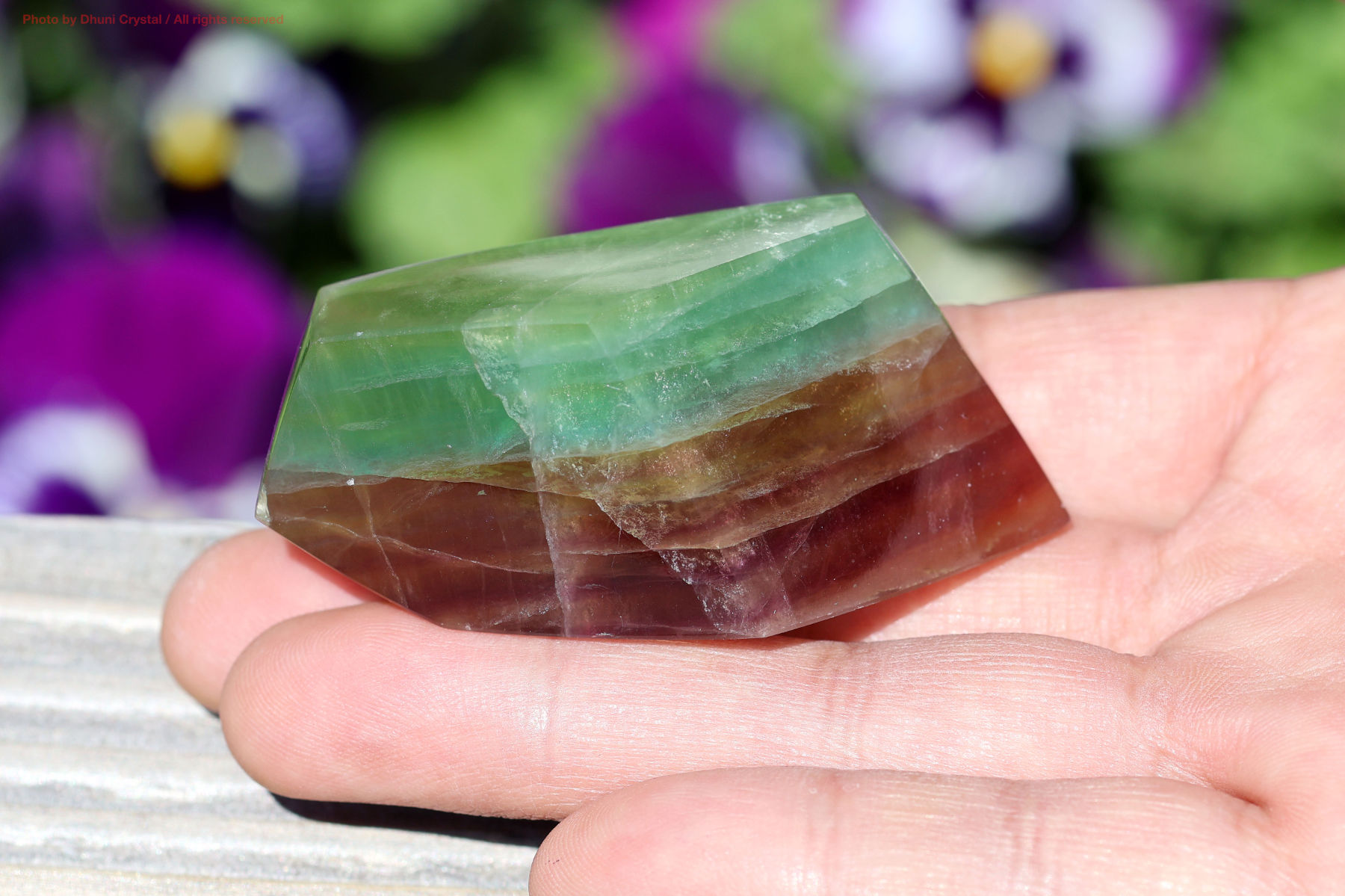 キャンディー・フローライト手の上の画像” loading=