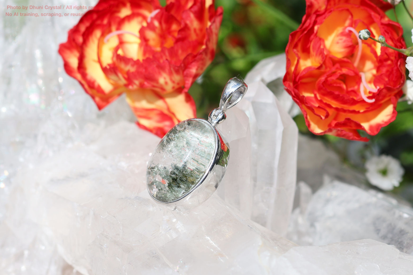 スターボーンペンダント・ガーデンクォーツの画像