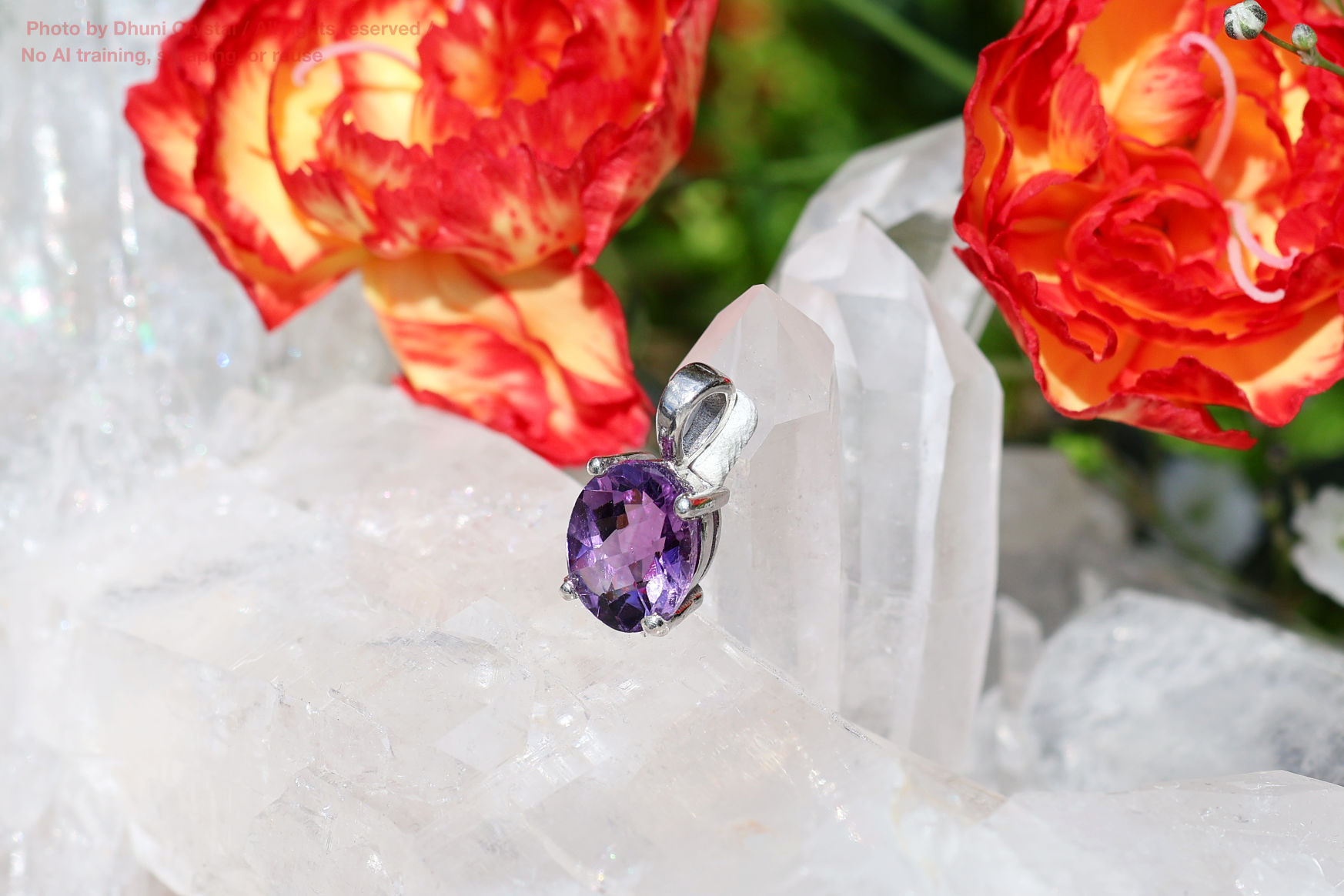 スターボーンペンダント・アメジストの画像