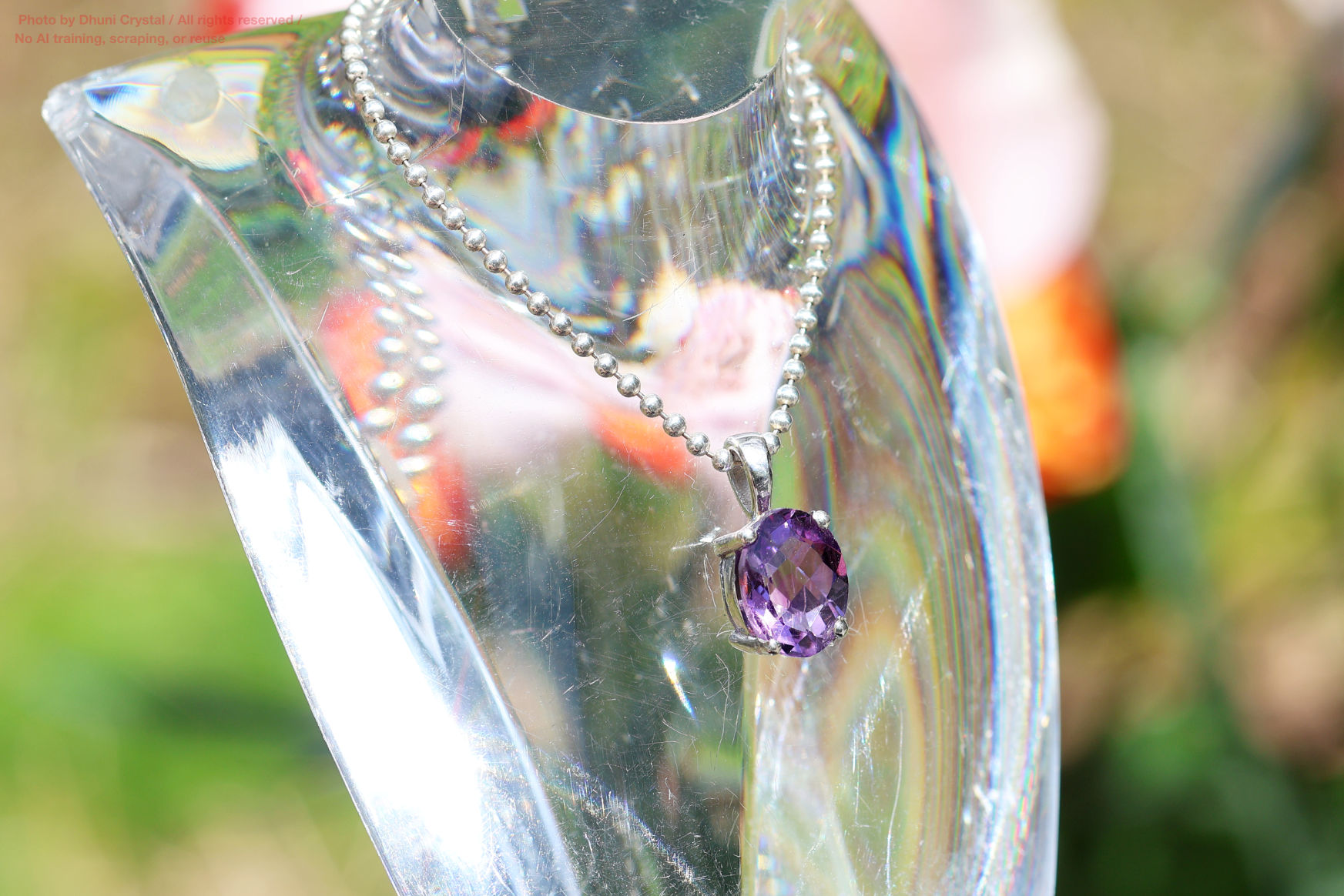 スターボーンペンダント・アメジストの画像