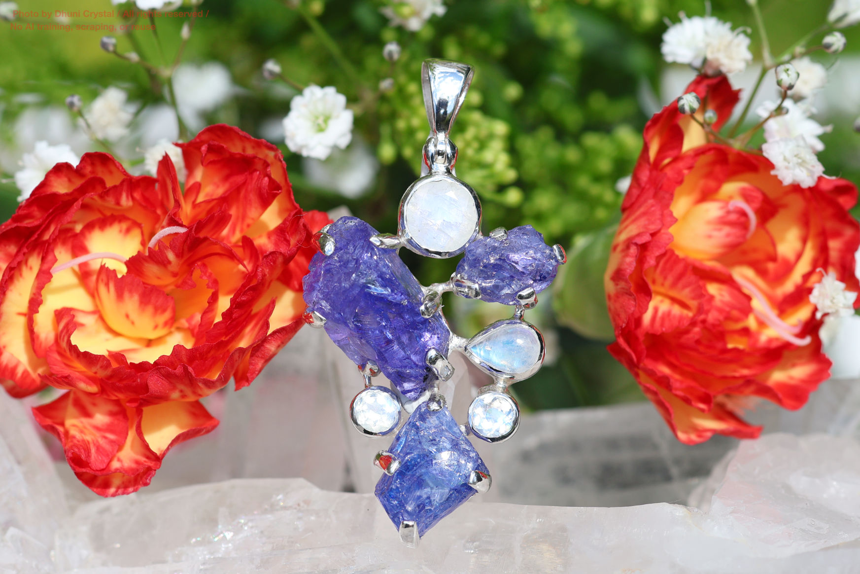 タンザナイト.スターボーンペンダントの画像” loading=