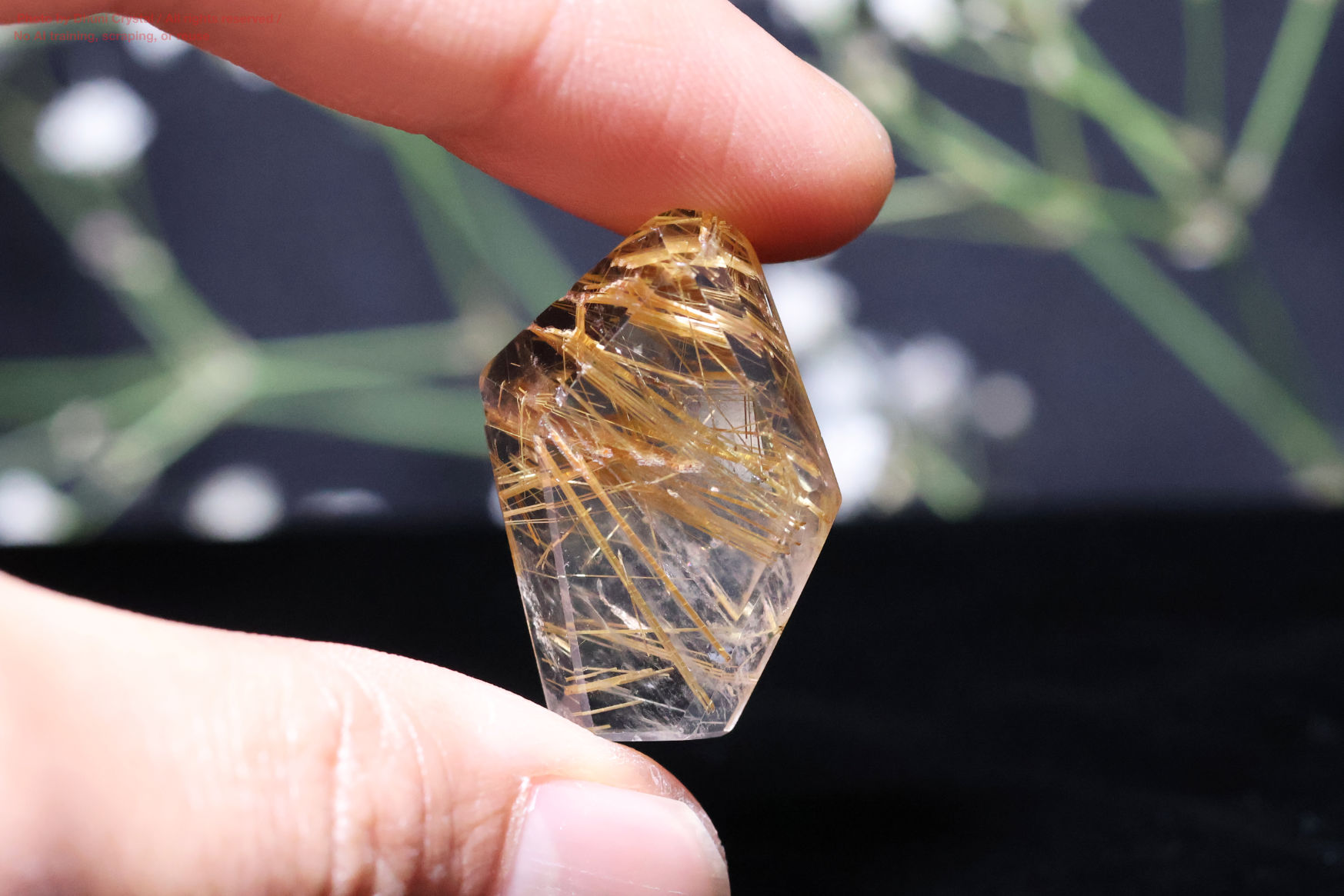 ルチルの拡大画像