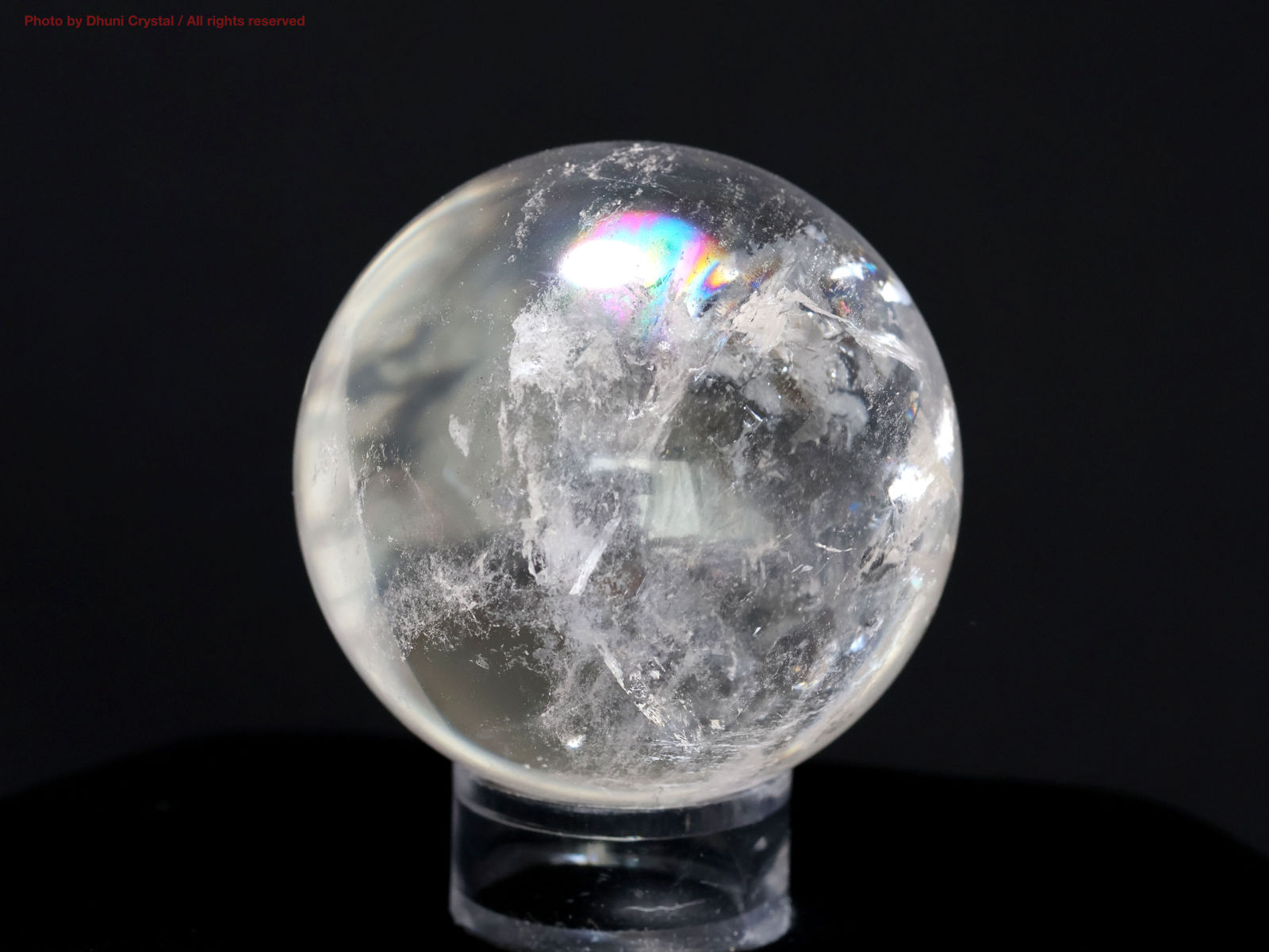 ブラジル産水晶球 浄化と調和の天然クリスタルスフィア