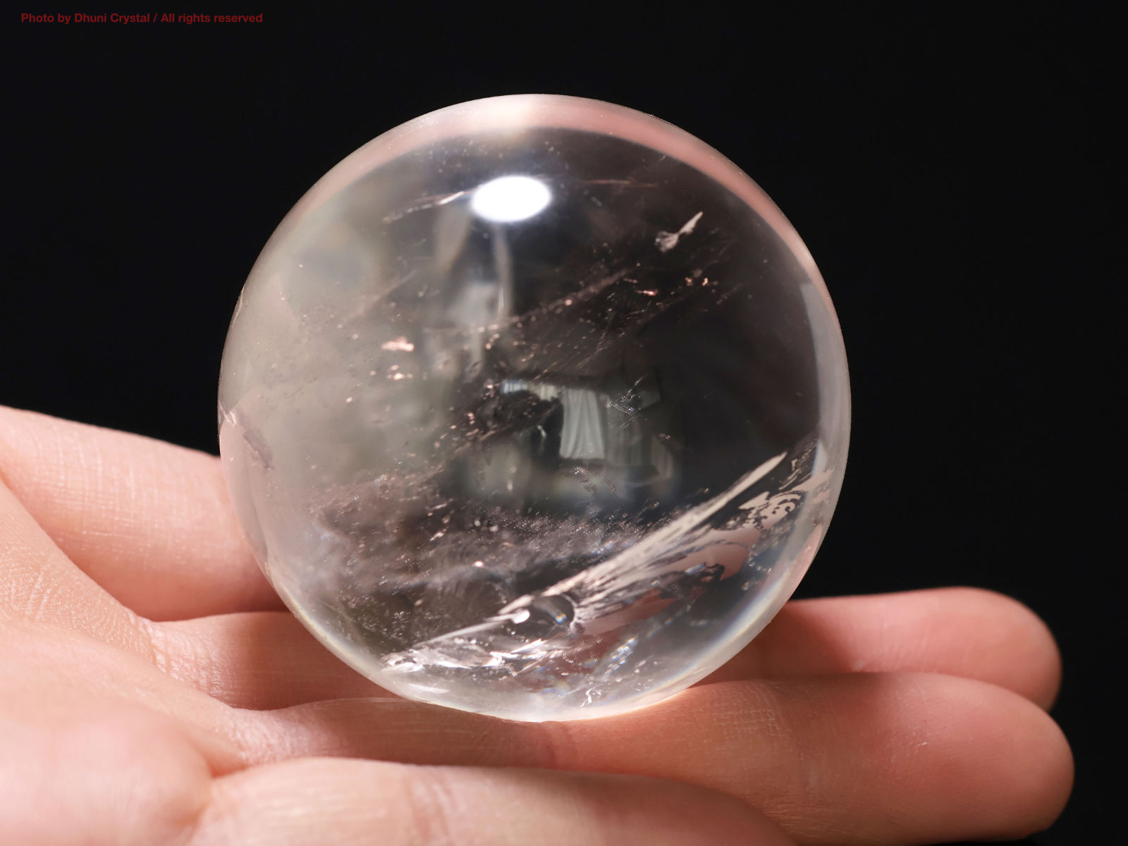 ブラジル産水晶球 浄化と調和の天然クリスタルスフィア