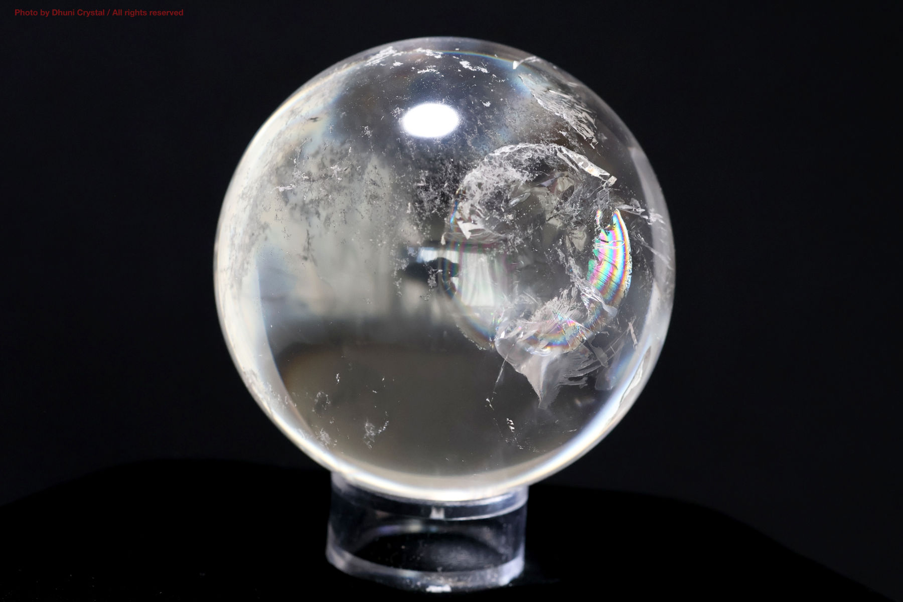 ブラジル産水晶球 浄化と調和の天然クリスタルスフィア