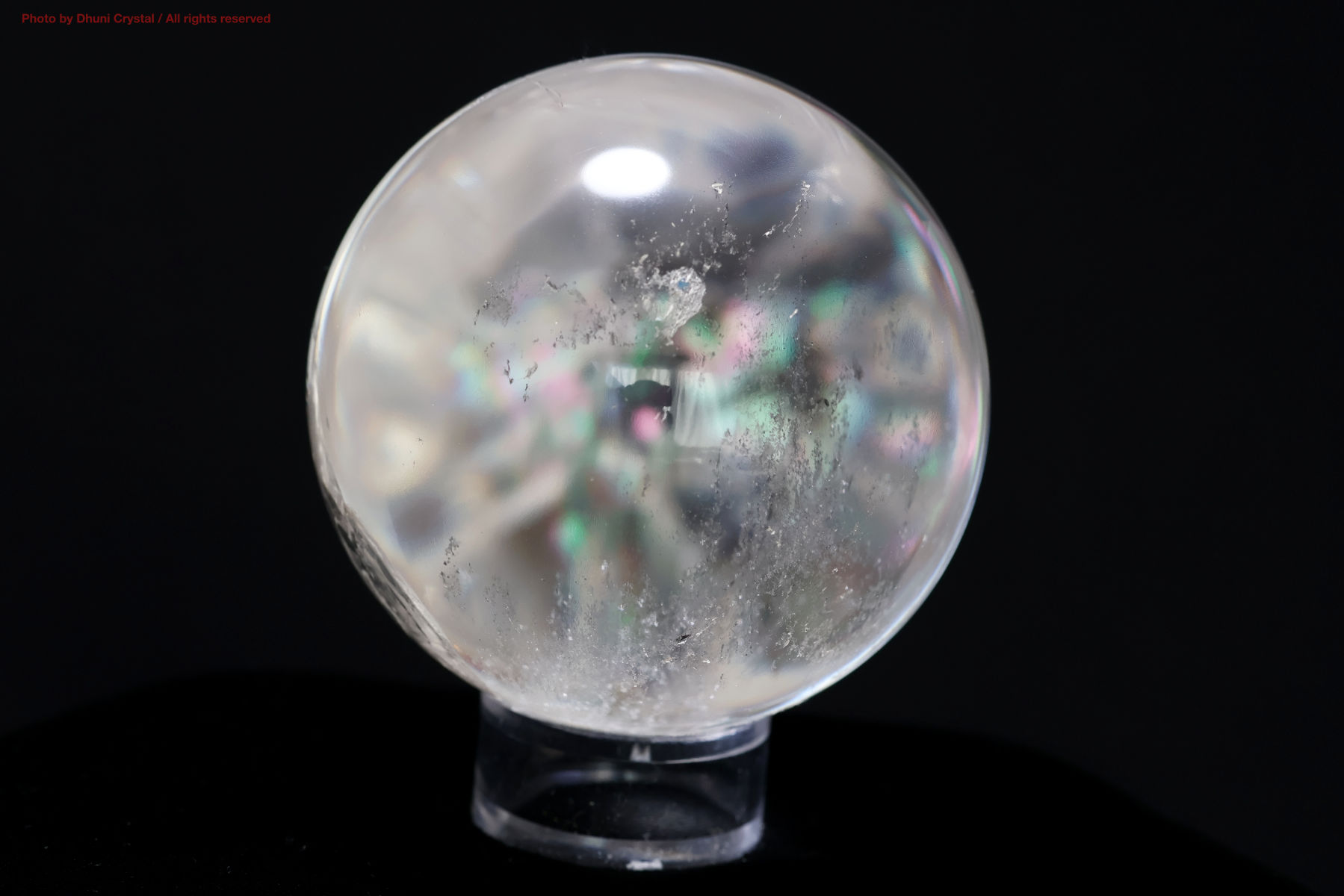 ブラジル産水晶球 浄化と調和の天然クリスタルスフィア