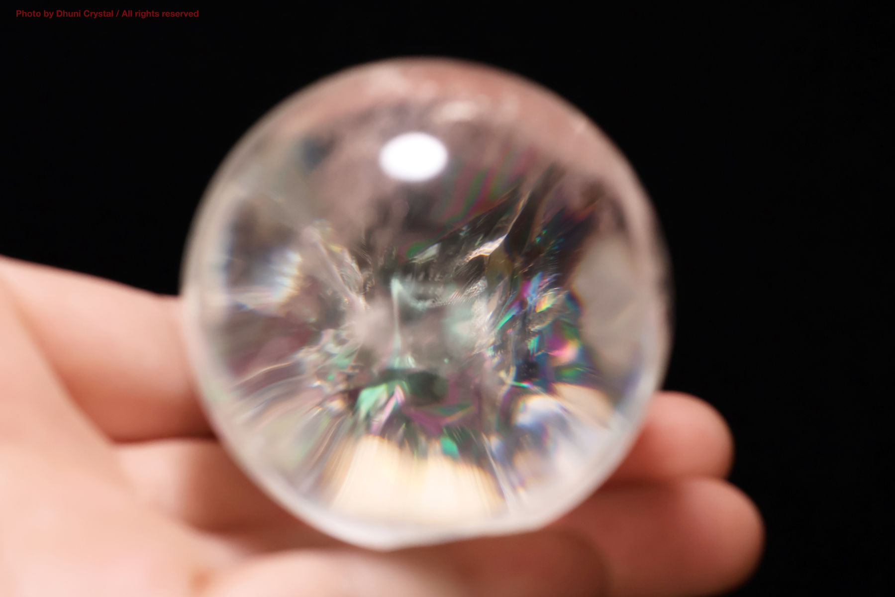 ブラジル産水晶球 浄化と調和の天然クリスタルスフィア