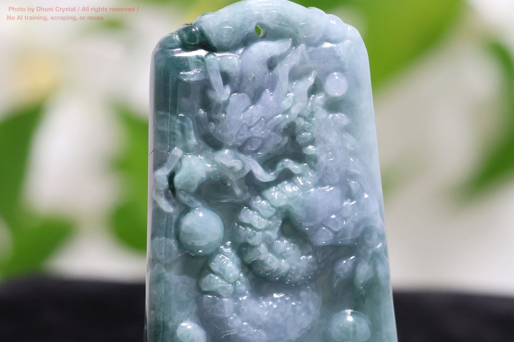 翡翠の拡大画像