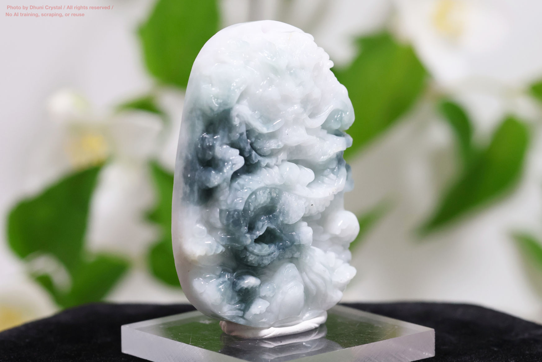 翡翠の側面画像