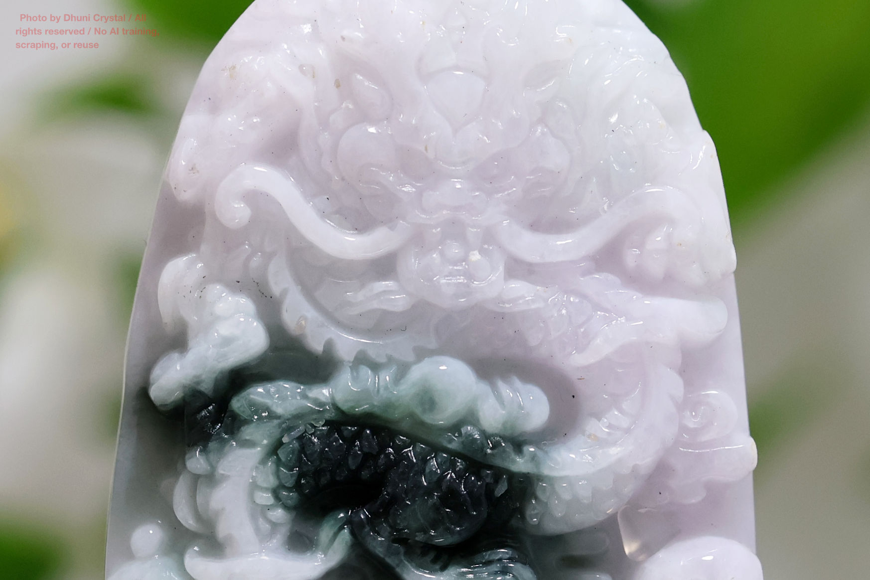 翡翠の拡大画像