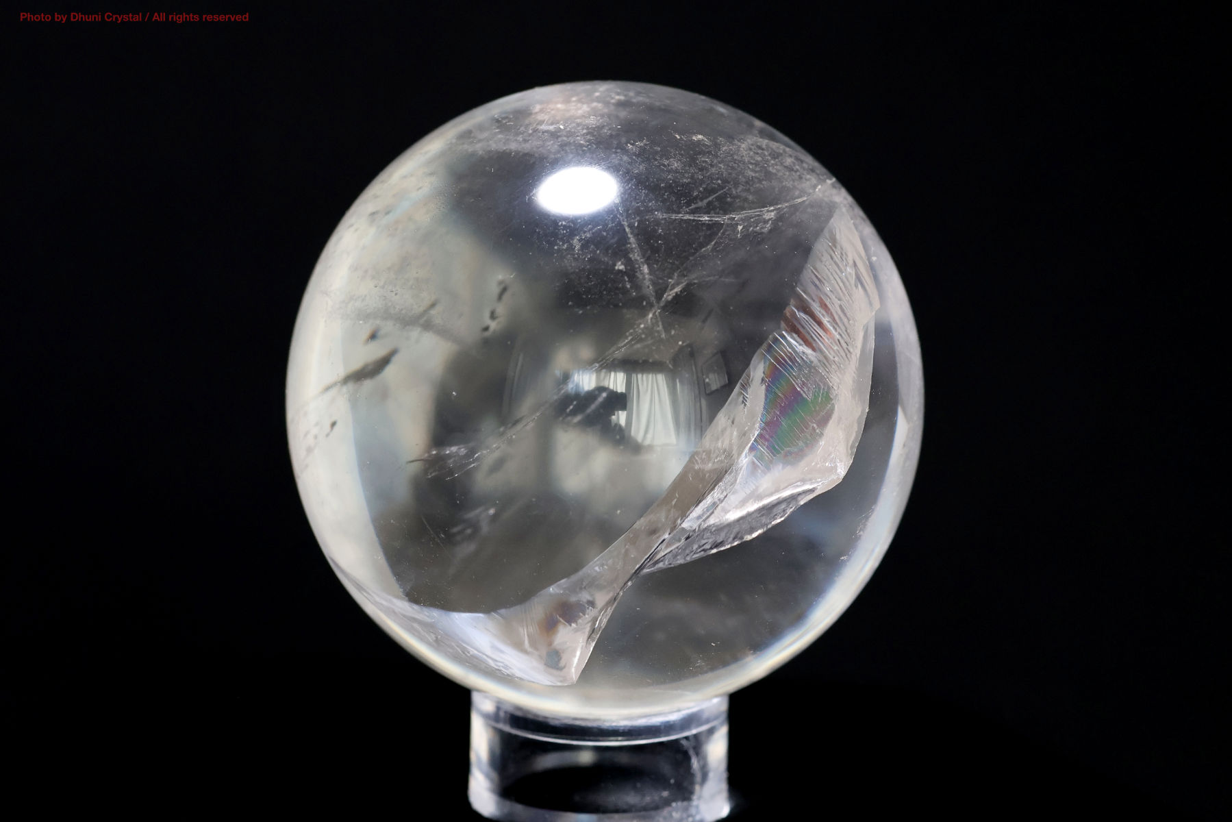 ブラジル産水晶球 浄化と調和の天然クリスタルスフィア