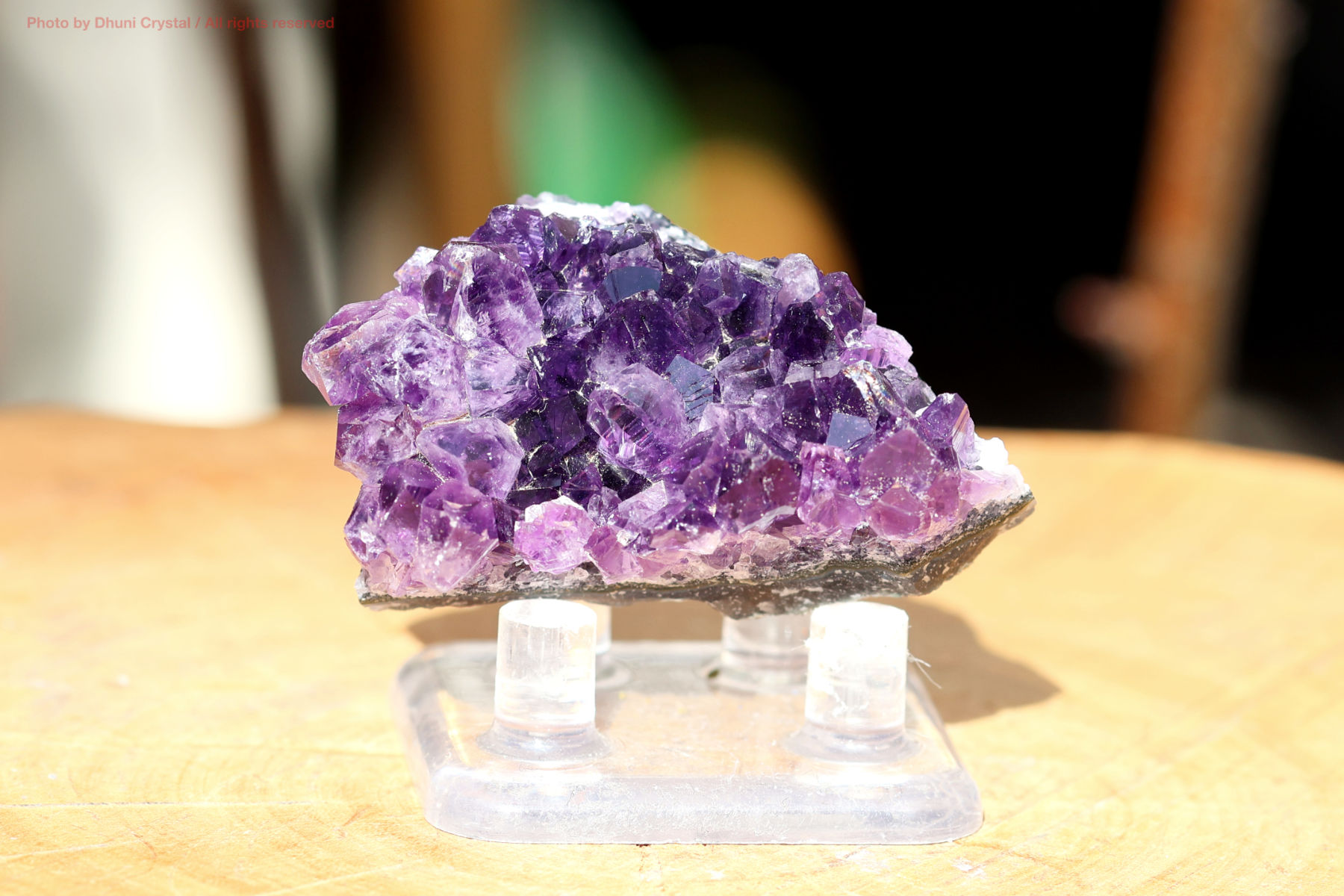 アメジストクラスター 原石 浄化と安らぎをもたらす天然石