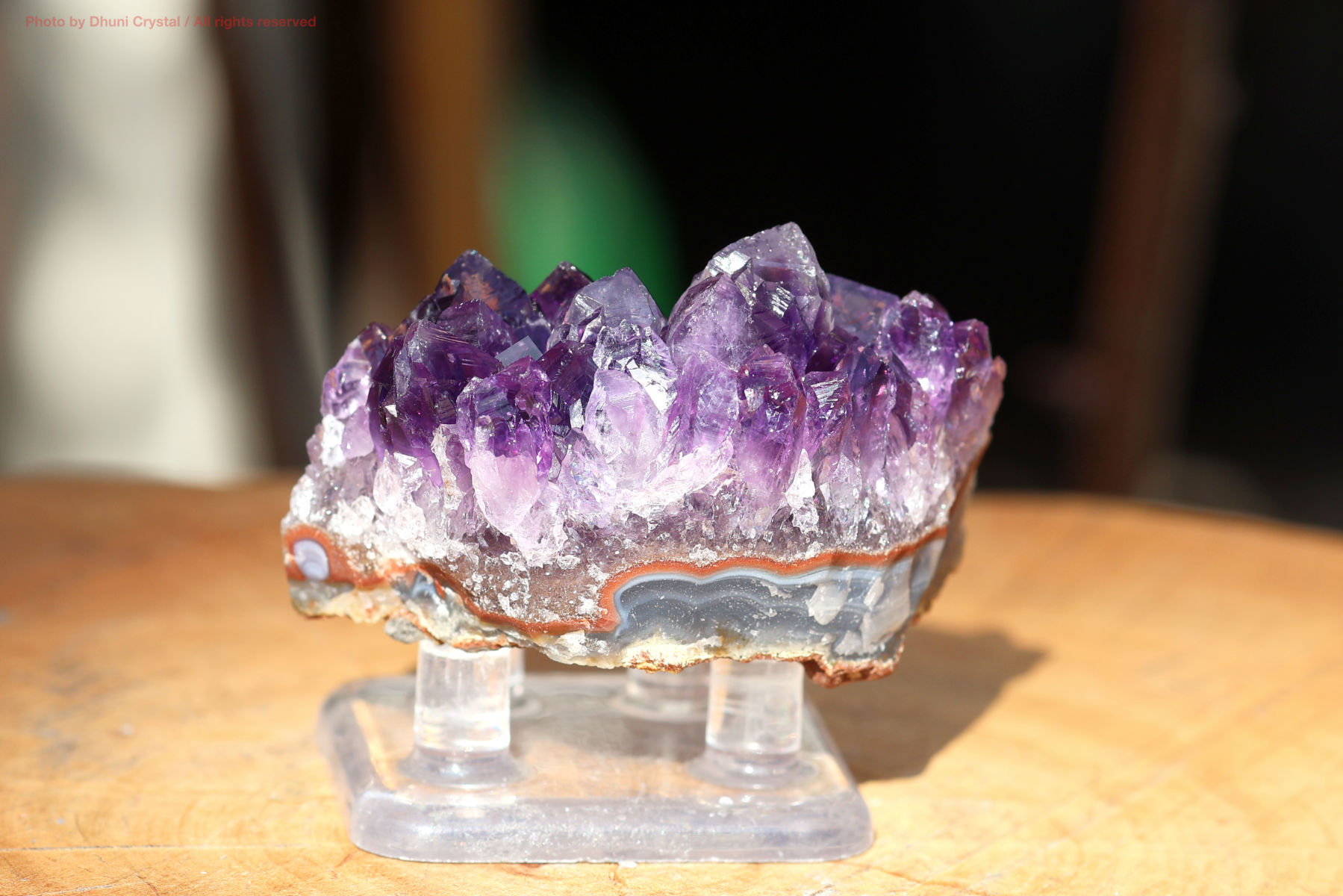 アメジストクラスター 原石 浄化と安らぎをもたらす天然石