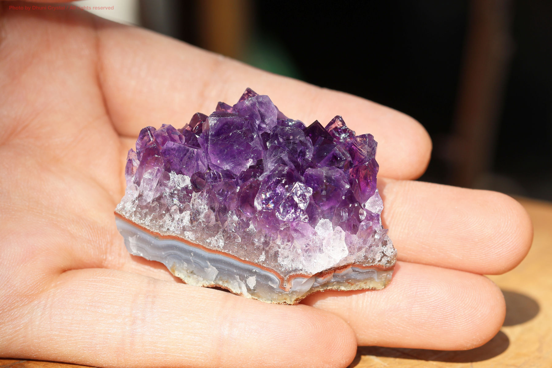 アメジストクラスター 原石 浄化と安らぎをもたらす天然石