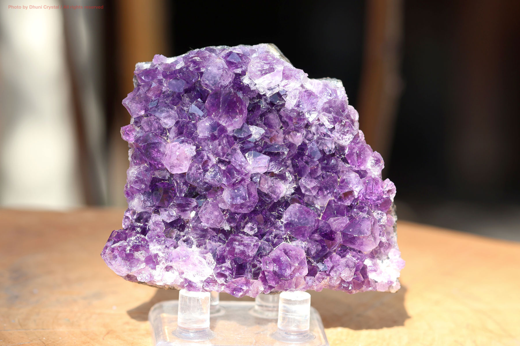 アメジストクラスター 原石 浄化と安らぎをもたらす天然石