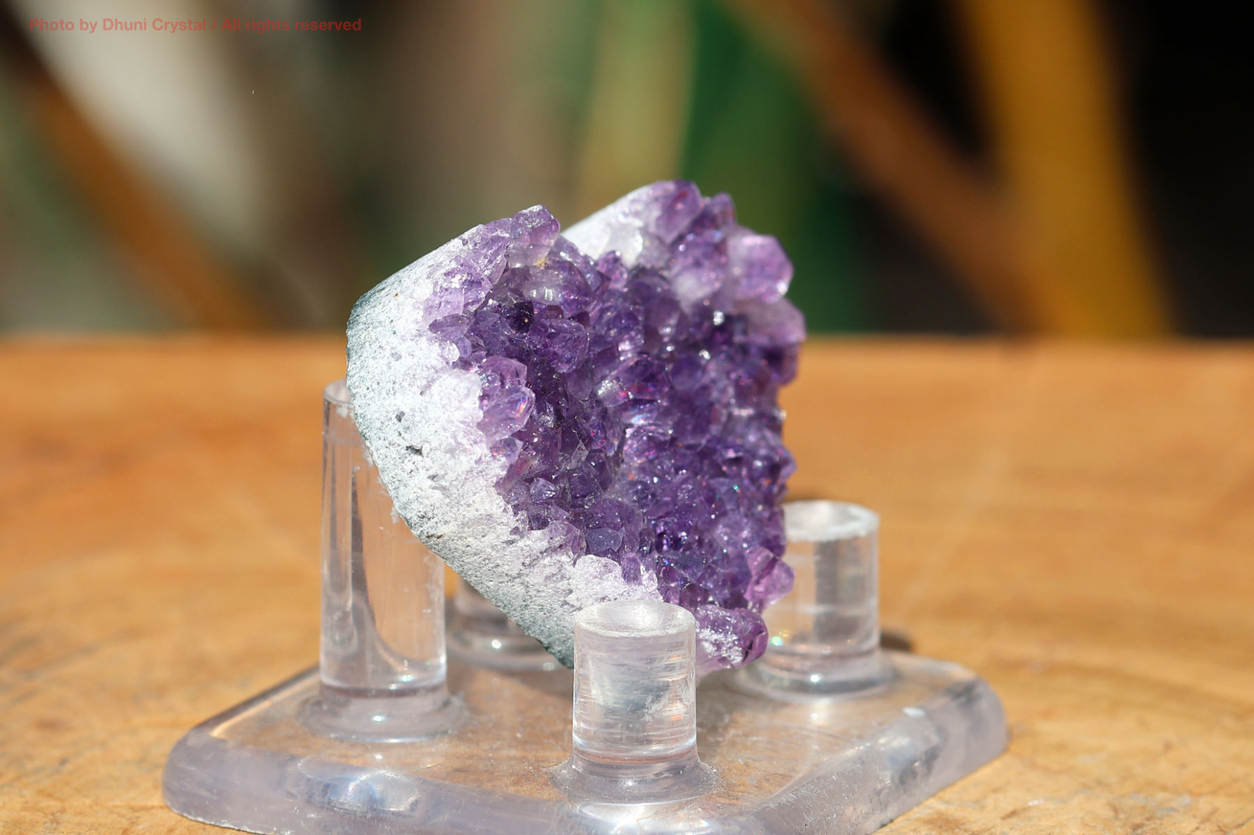 アメジストクラスター 原石 浄化と安らぎをもたらす天然石