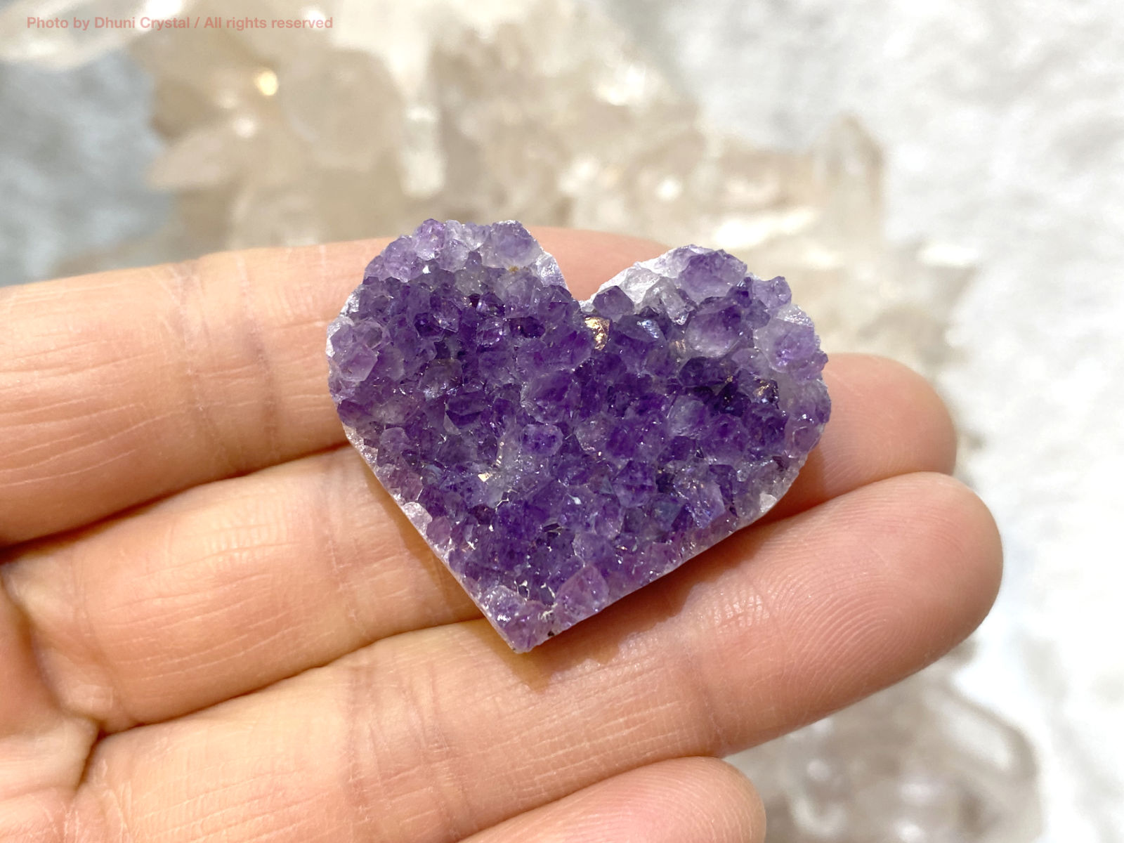 希少♡ ブラックアメジスト ハート クラスター 黒 紫水晶 天然石 特別価格/希少・高品質]インド/マハラシュトラ州産ブラックアメジスト