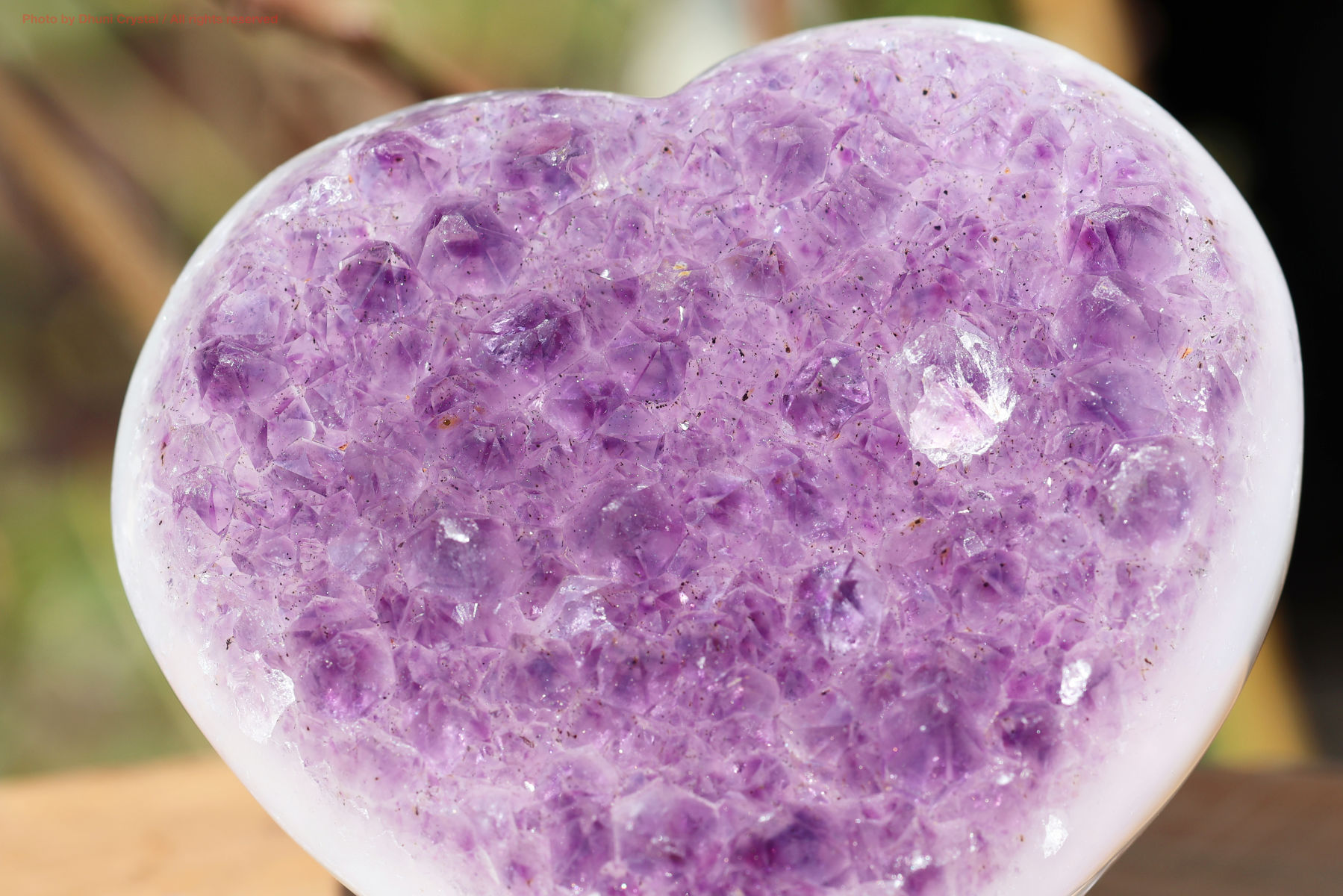 強力浄化・直感力・洞察力】希少！薄ピンクアメジストクラスター