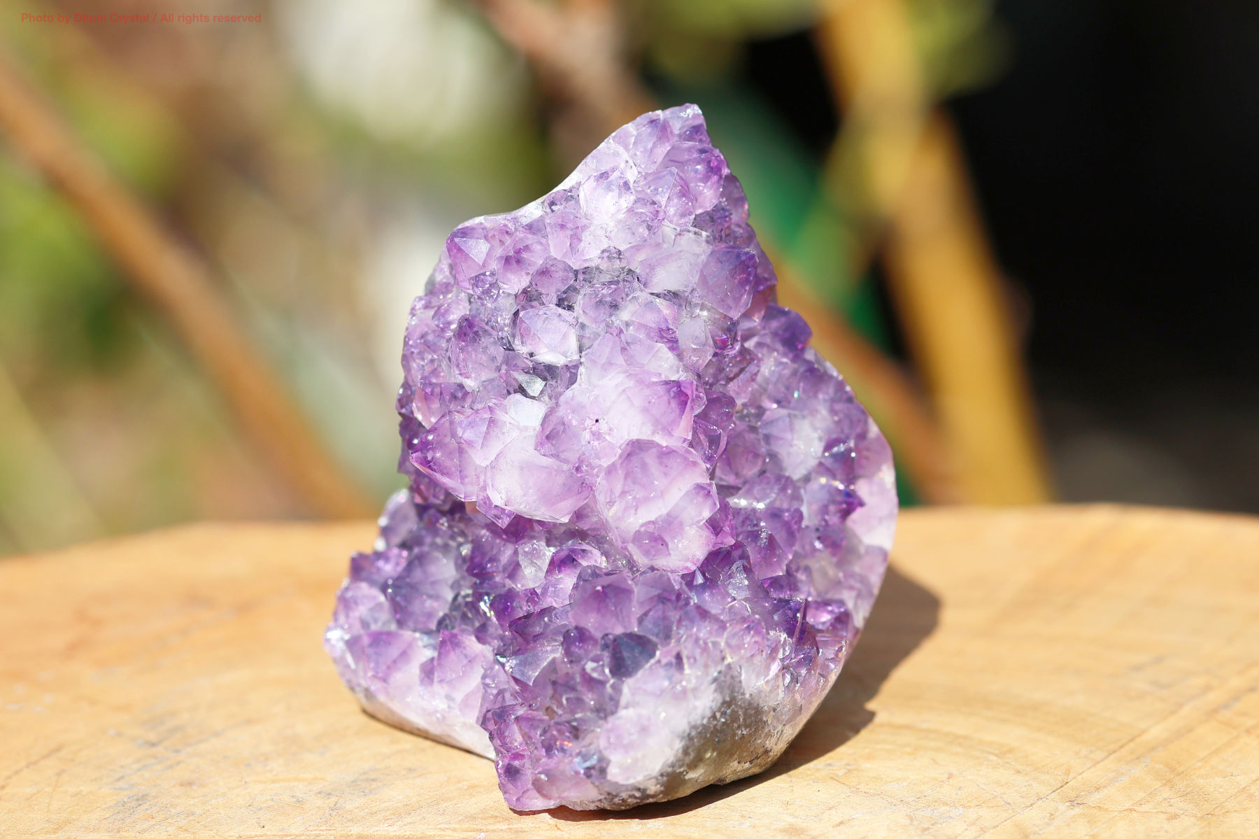 アメジストクラスター 原石 浄化と安らぎをもたらす天然石