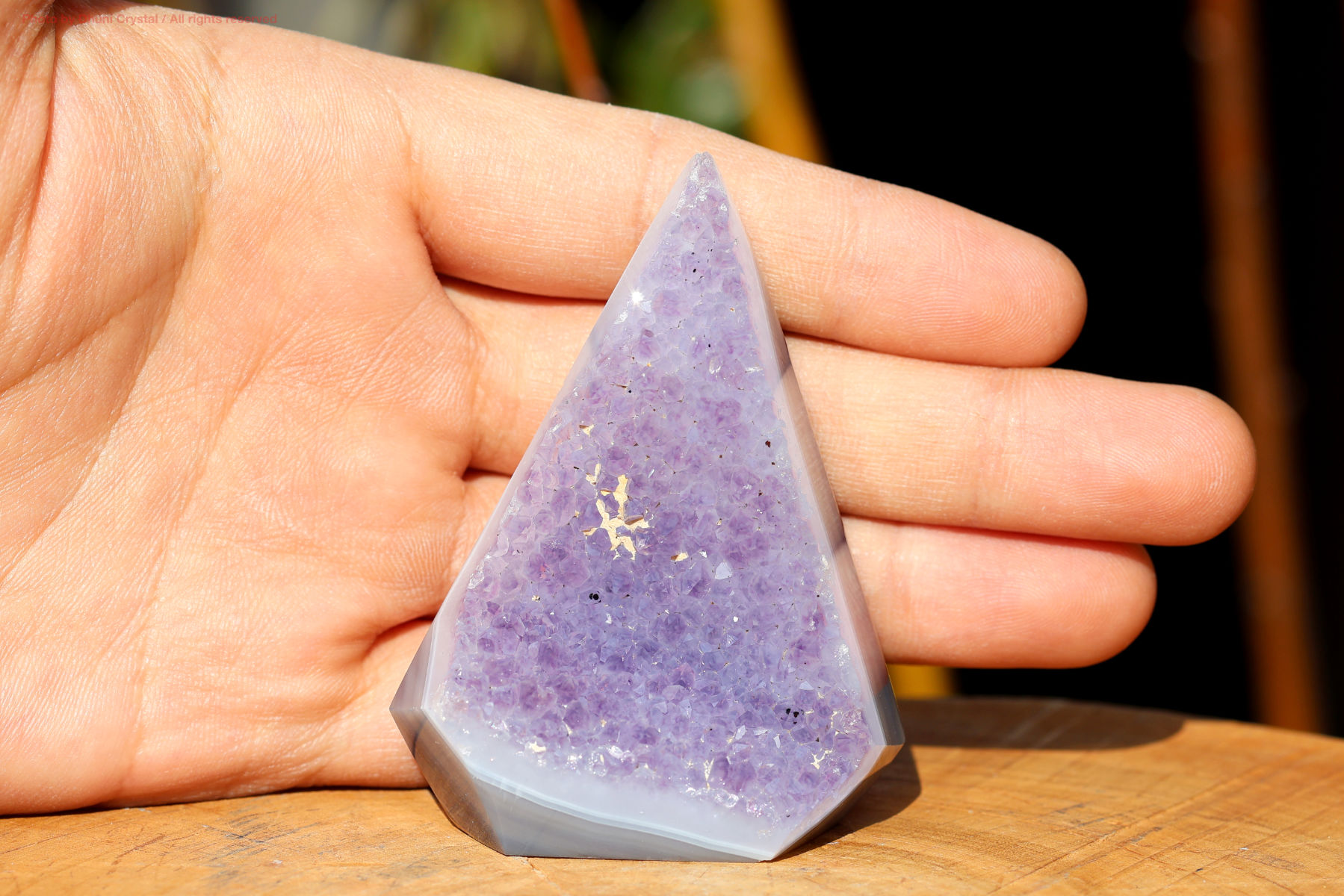 アメジストクラスター 原石 浄化と安らぎをもたらす天然石