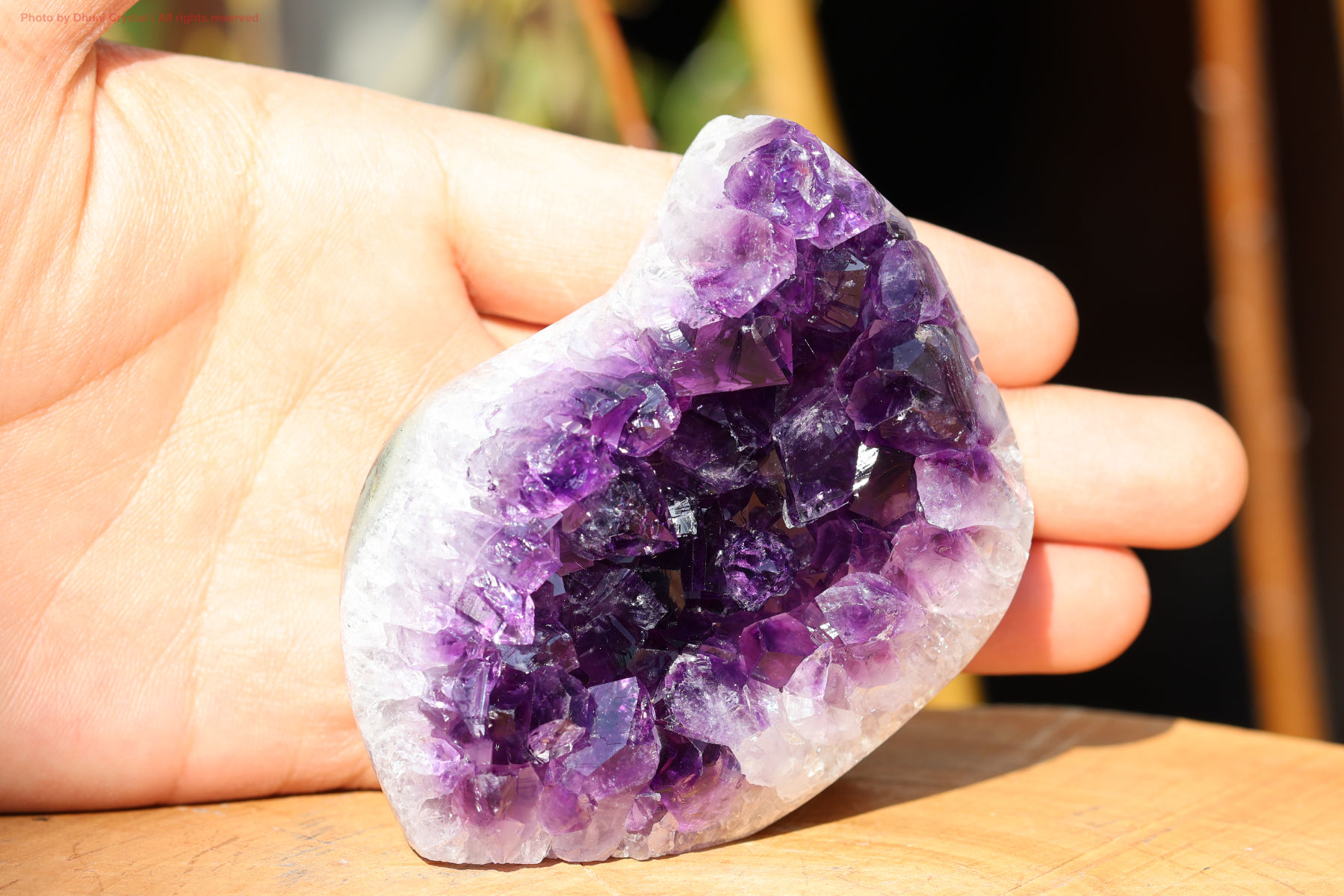 アメジストクラスター 原石 浄化と安らぎをもたらす天然石