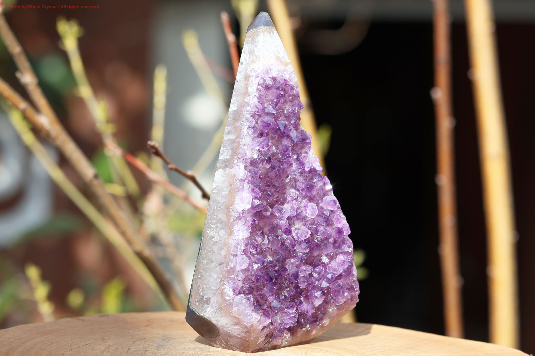 アメジストクラスター 原石 浄化と安らぎをもたらす天然石