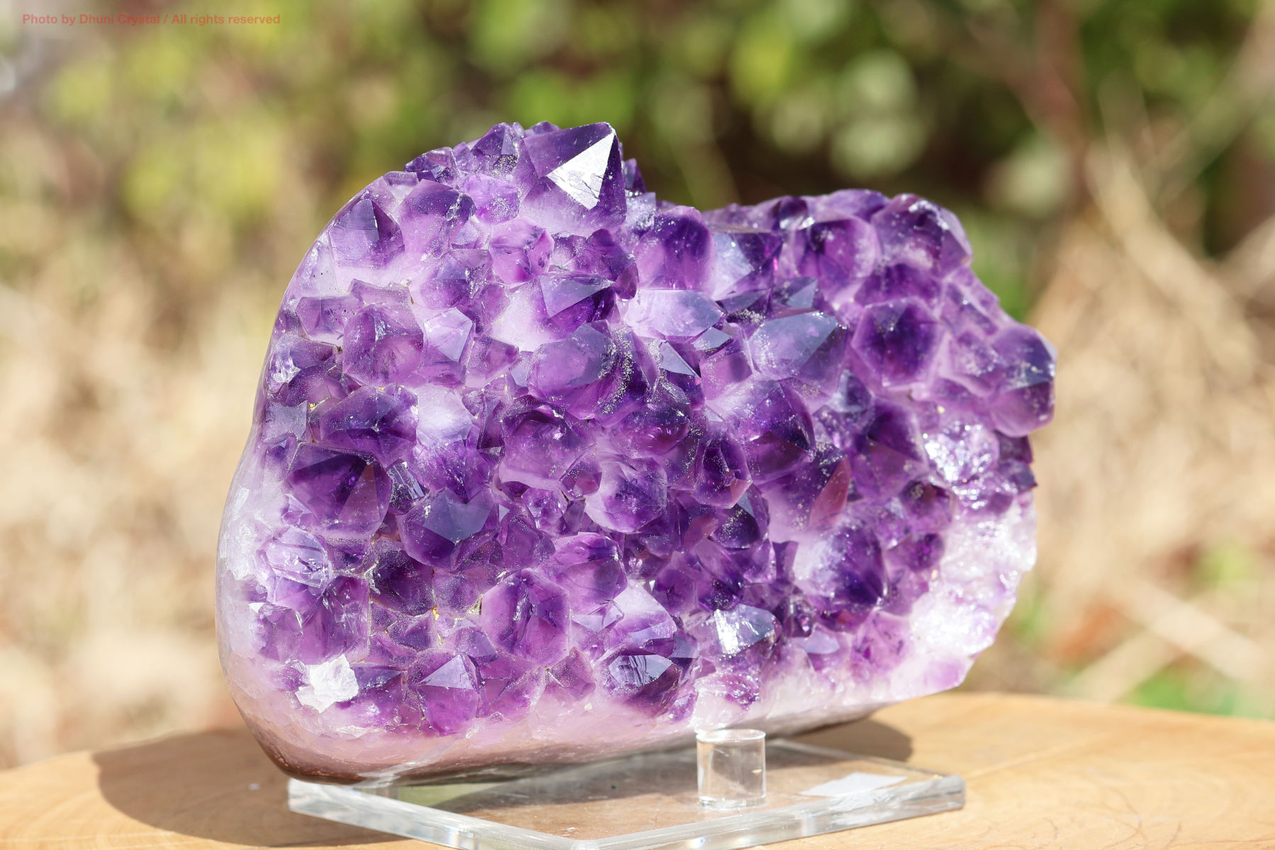 アメジストクラスター 原石 浄化と安らぎをもたらす天然石