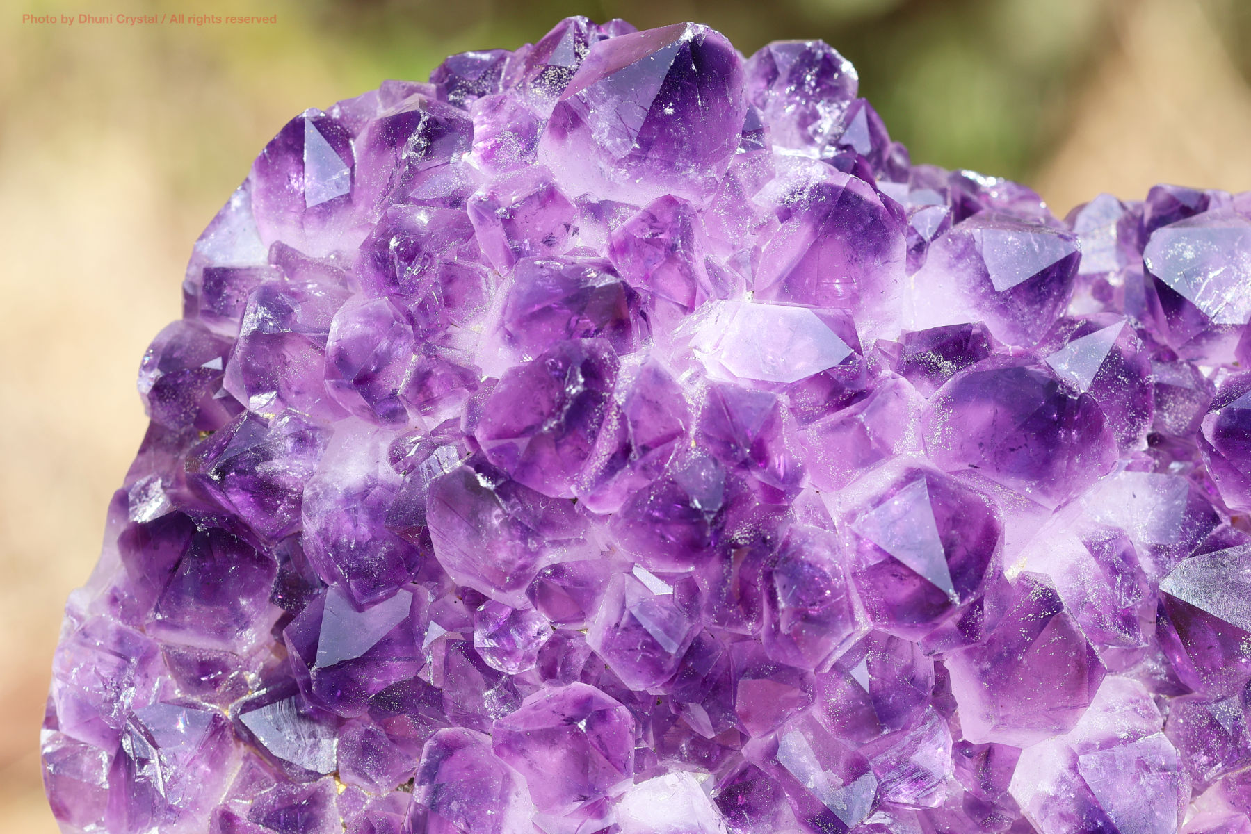 アメジストクラスター 原石 浄化と安らぎをもたらす天然石