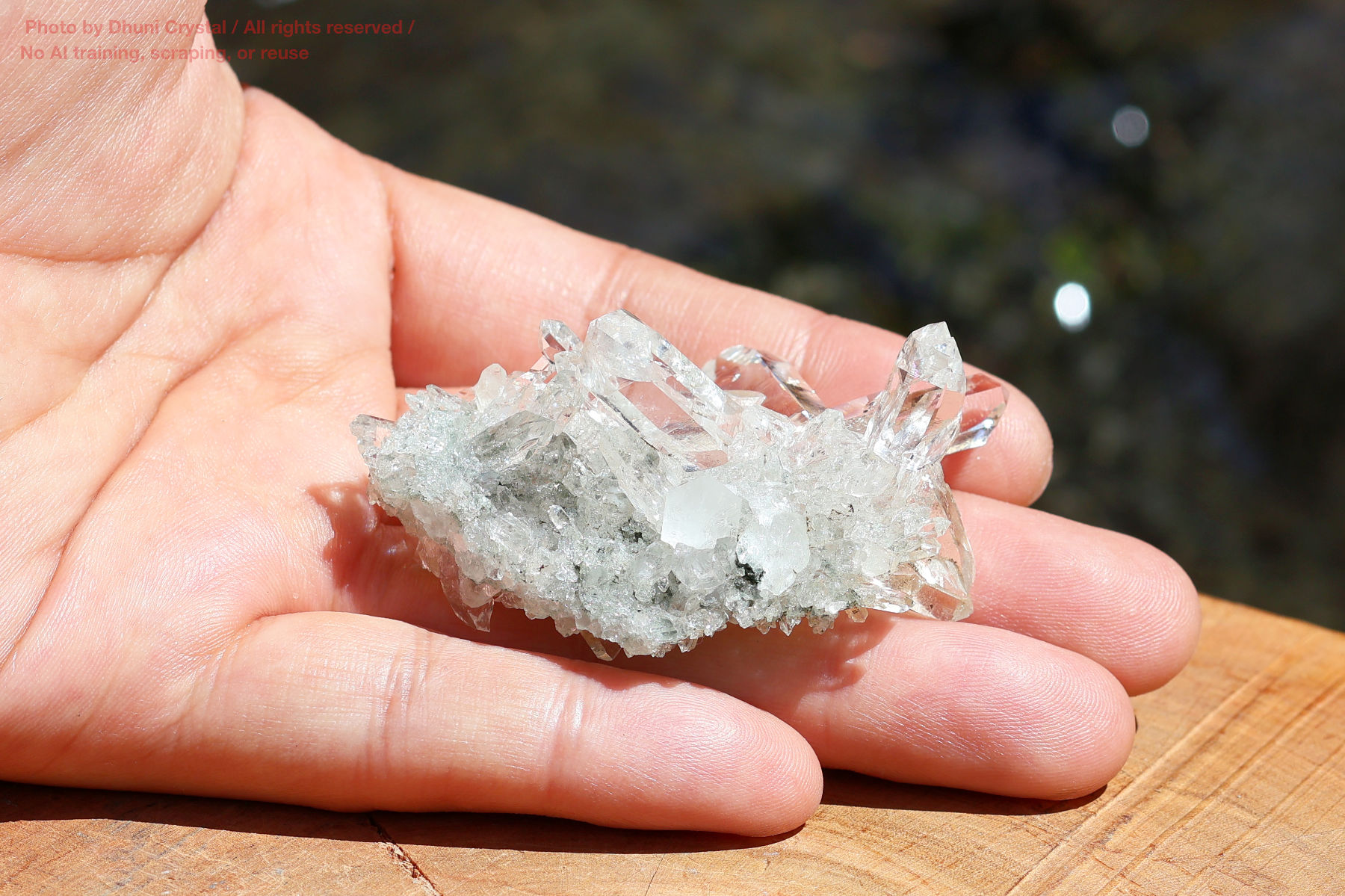 ヒマラヤ水晶/マニハール産の拡大画像