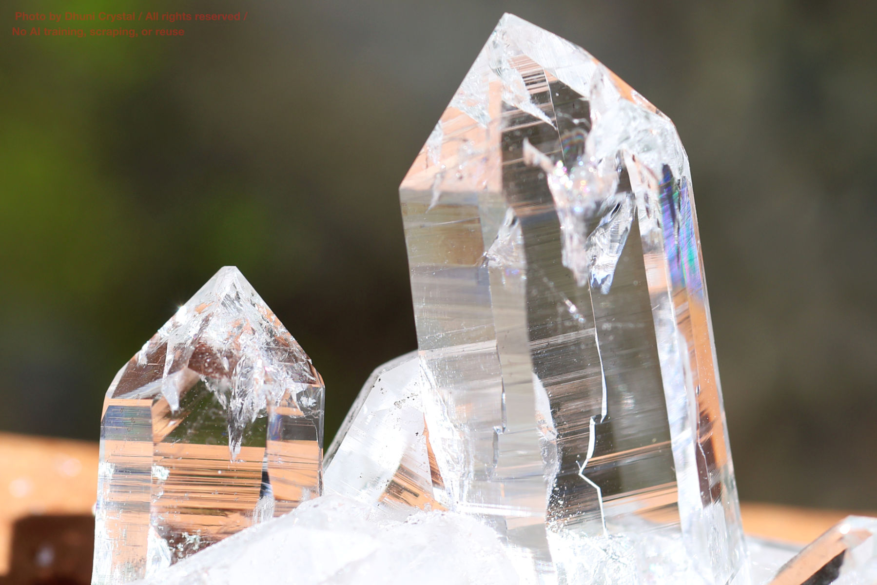 ヒマラヤ水晶/マニハール産の拡大画像